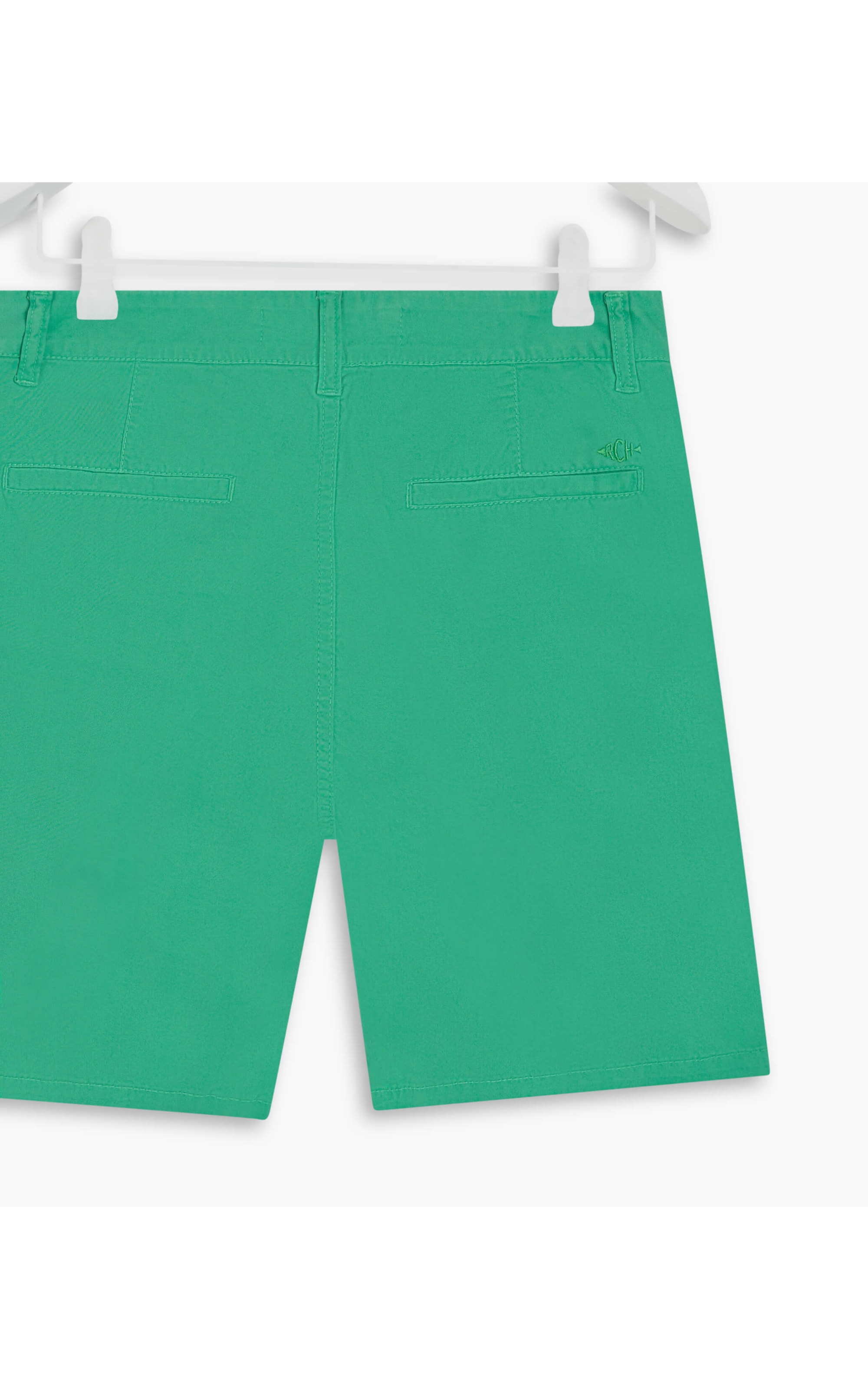 Bermuda Chino Paris Curta Verde Maca