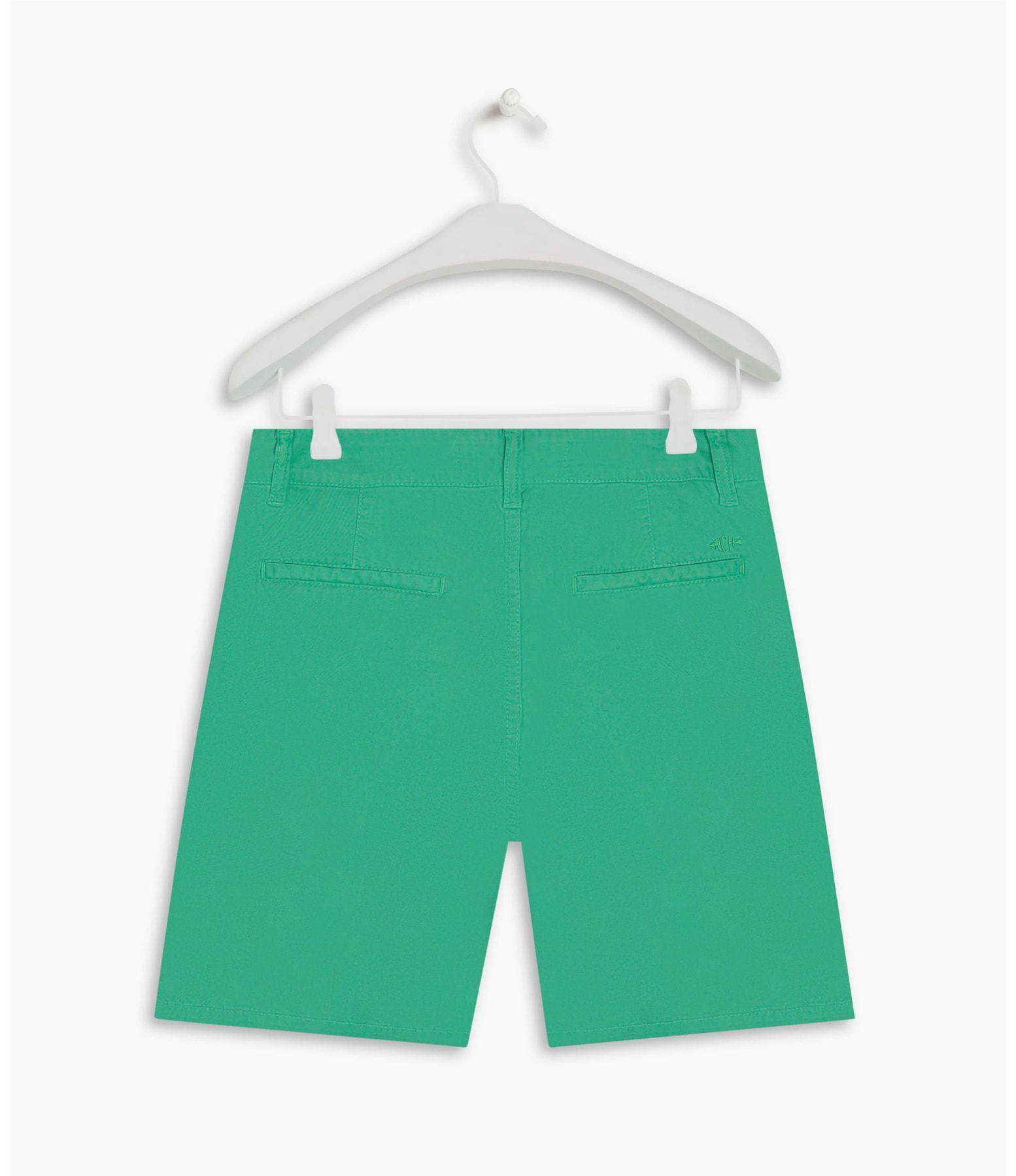 Bermuda Chino Paris Curta Verde Maca