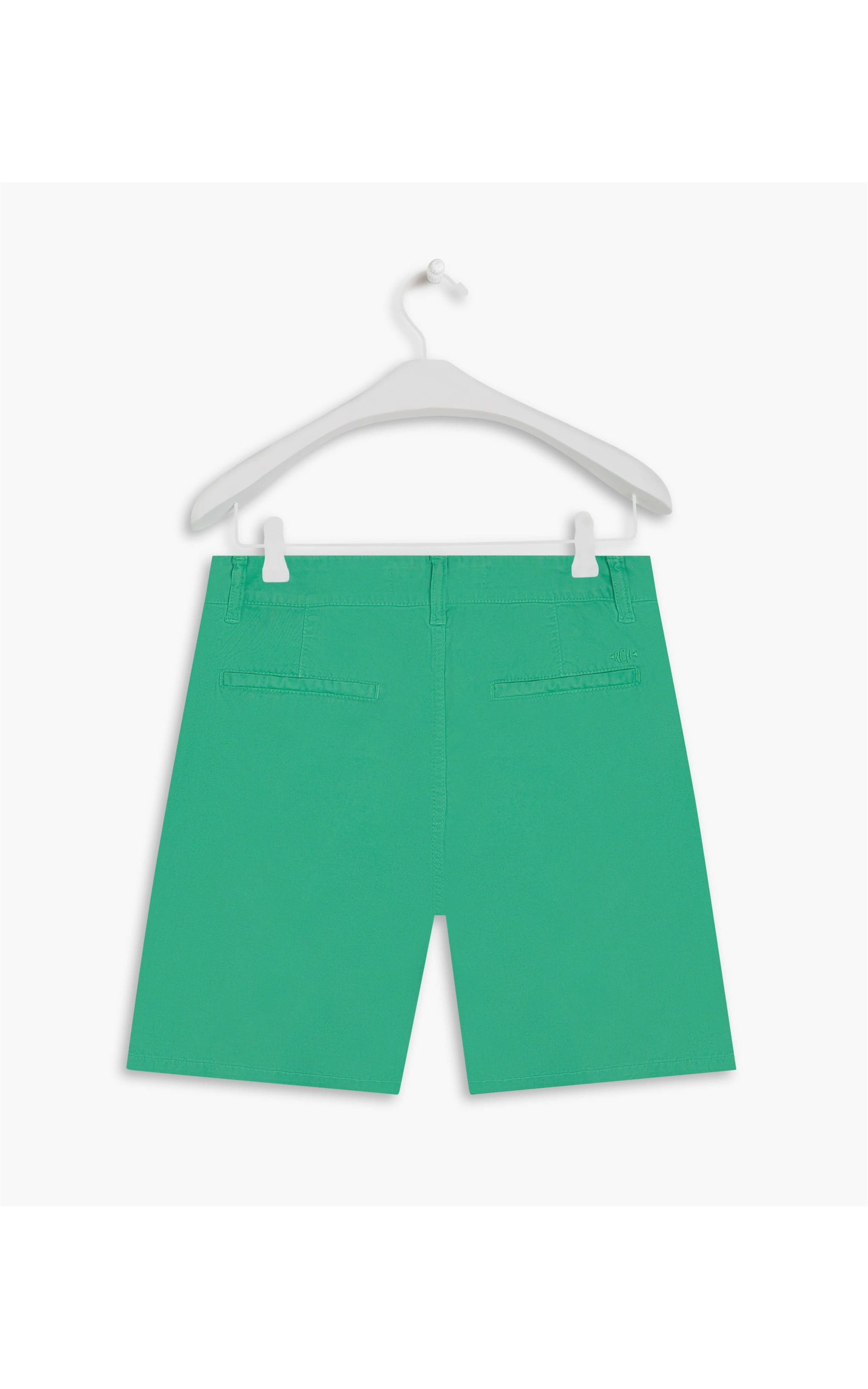 Bermuda Chino Paris Curta Verde Maca