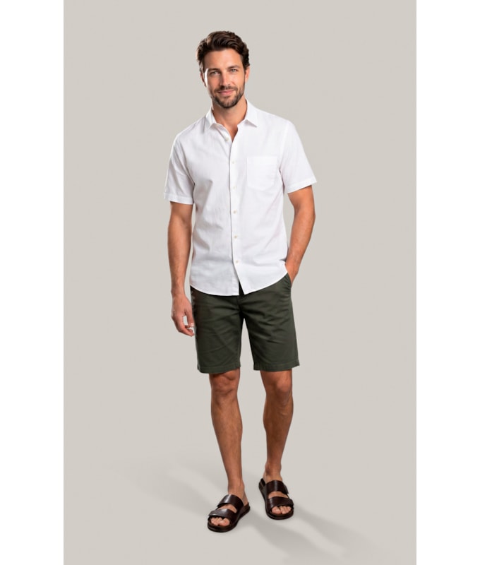 Bermuda Chino Paris Floresta