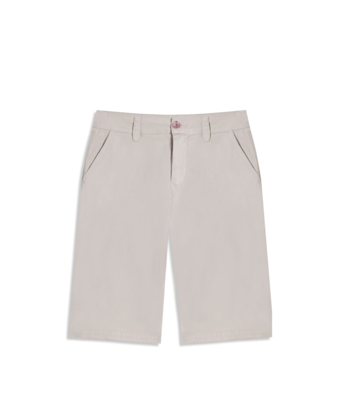 Bermuda Chino Paris Silver