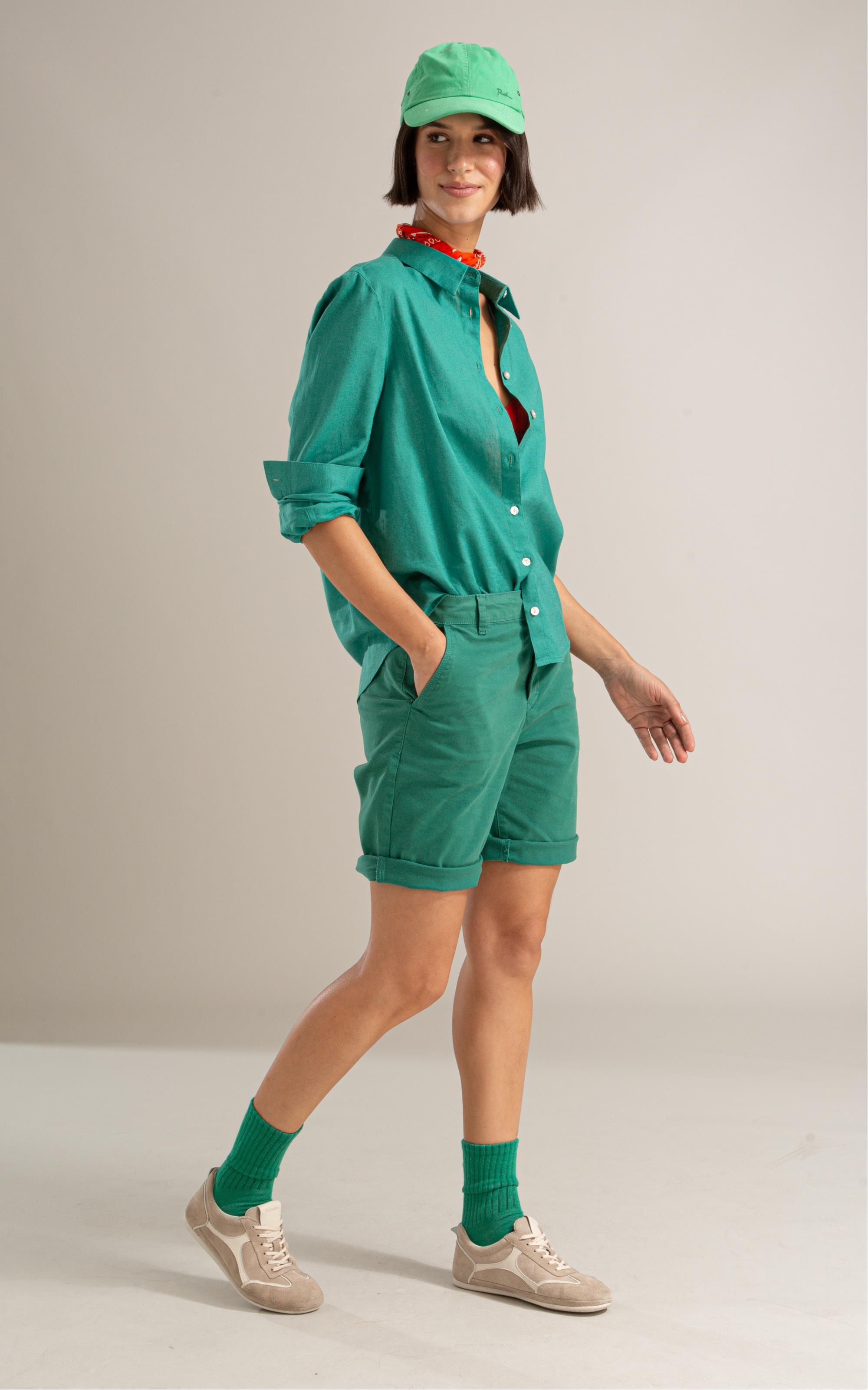 Bermuda Chino Paris Verde Jade