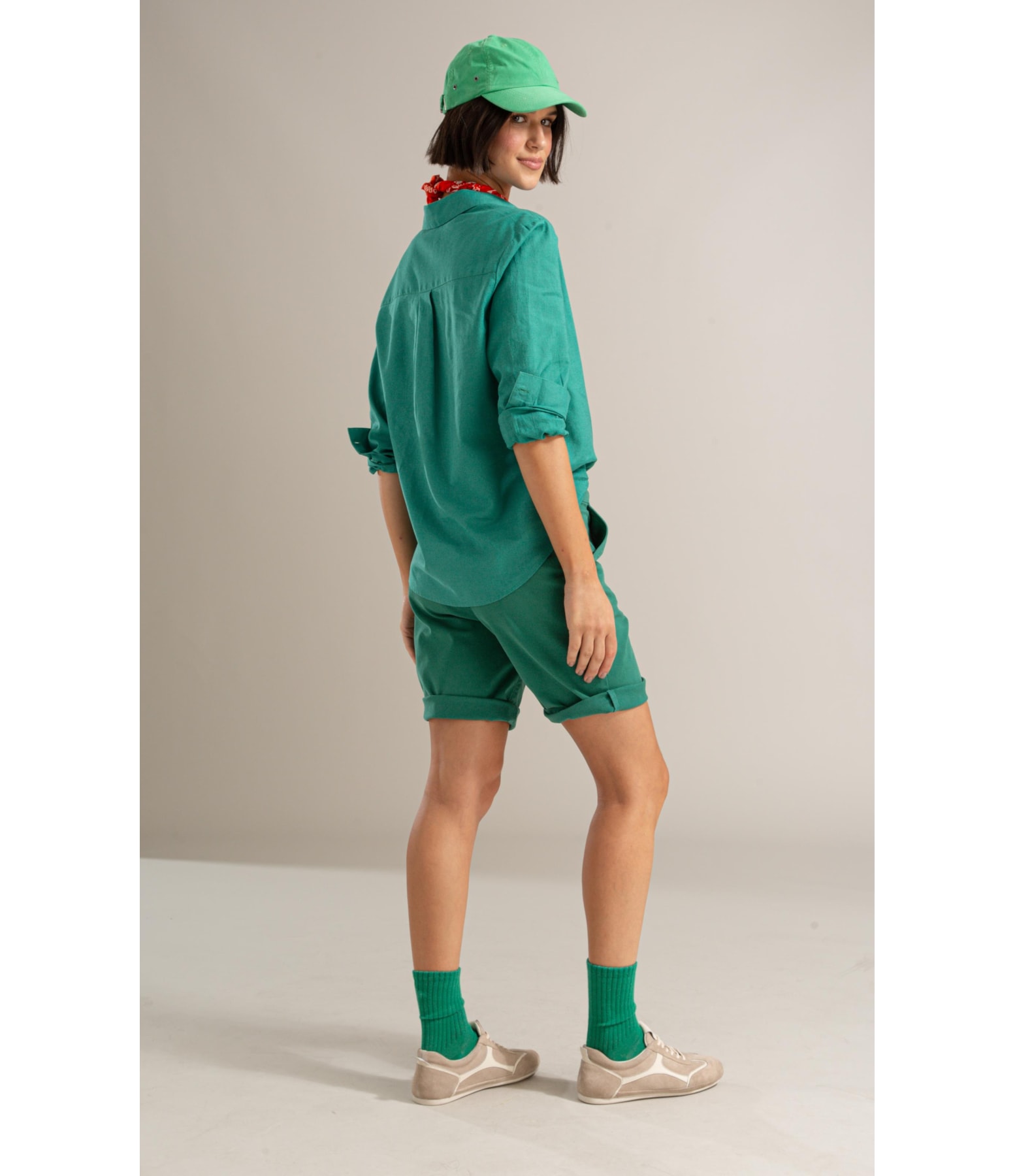Bermuda Chino Paris Verde Jade