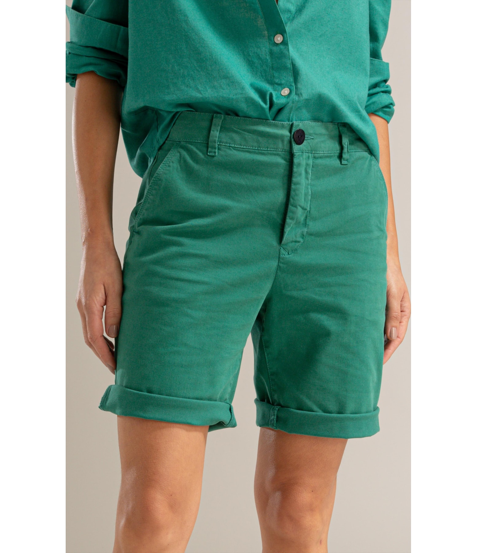 Bermuda Chino Paris Verde Jade