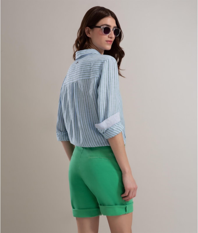 Bermuda Chino Paris Verde Maca
