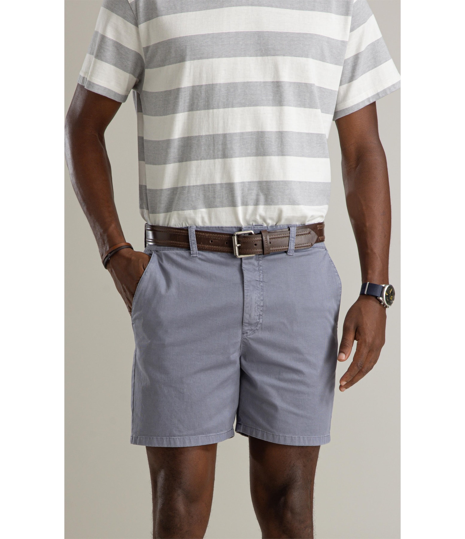 Bermuda Chino Proenca Hawaii Blue Vintage