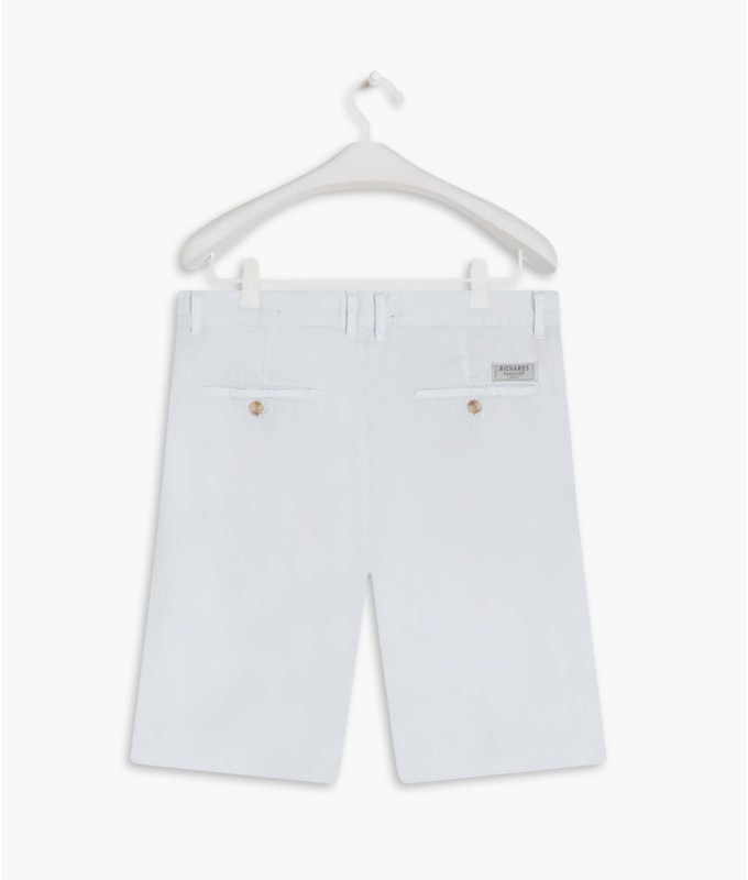 Bermuda Chino Reta New Branco