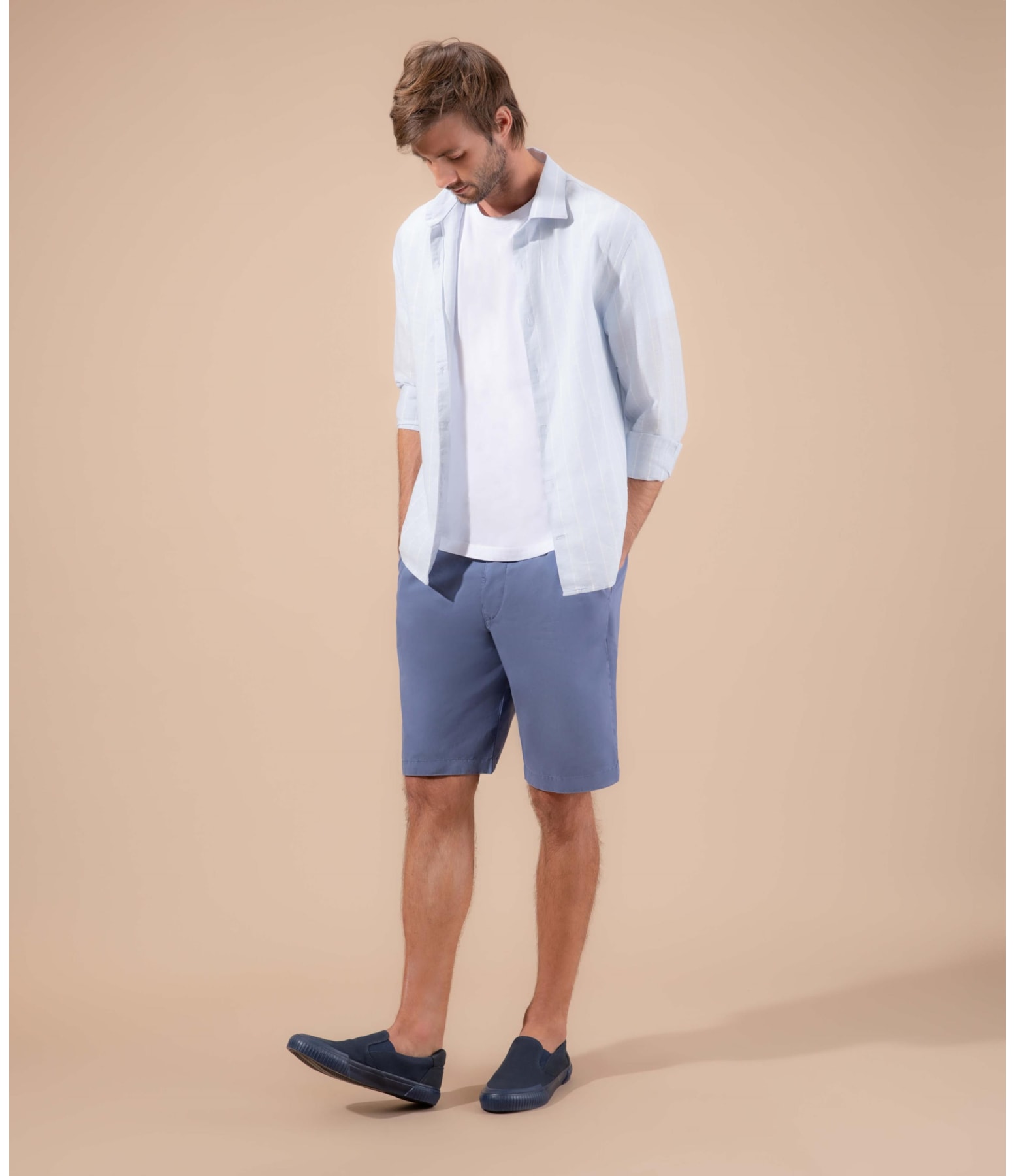 Bermuda Chino Reta New Hortencia