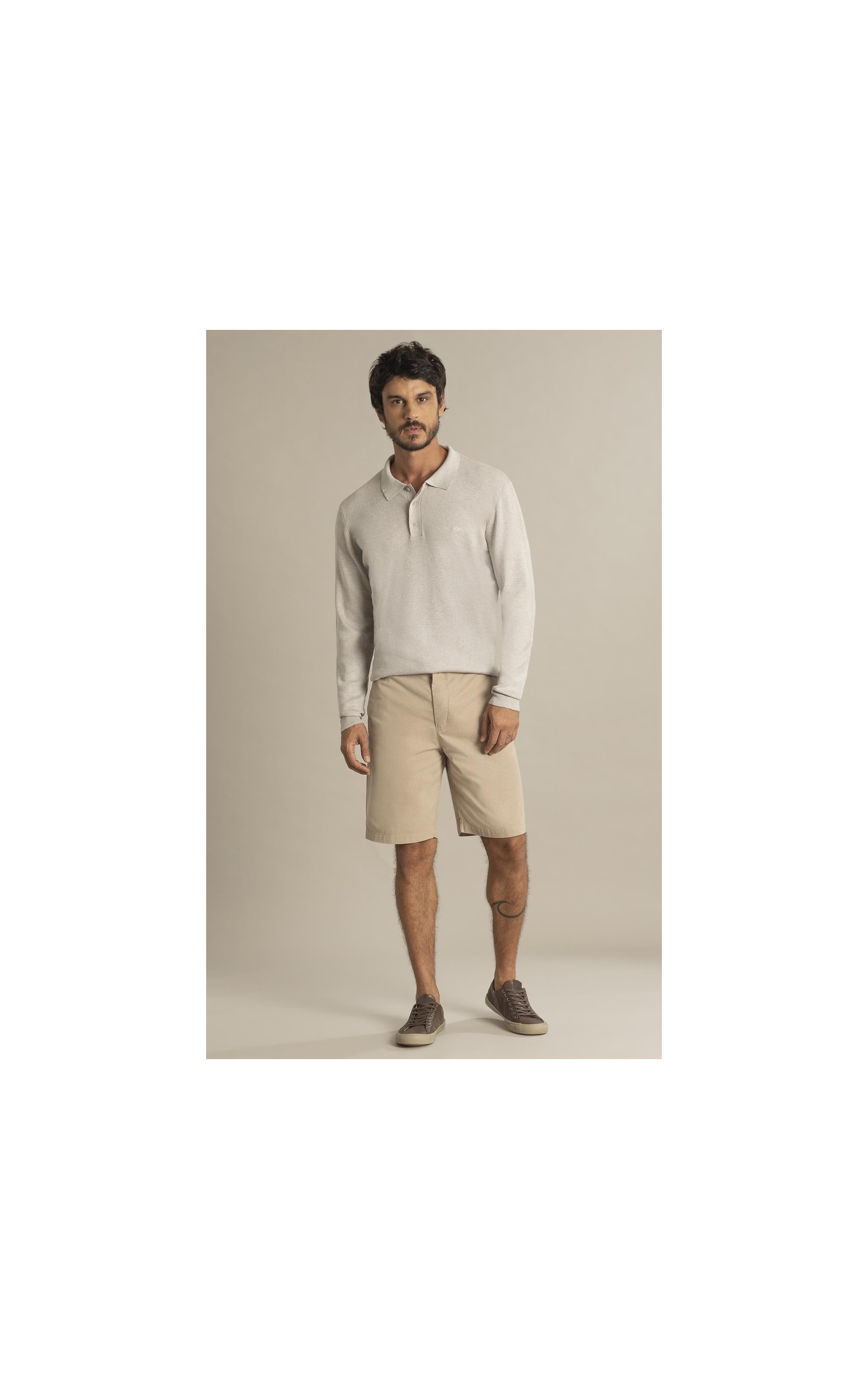 Bermuda Chino Reta New Husk