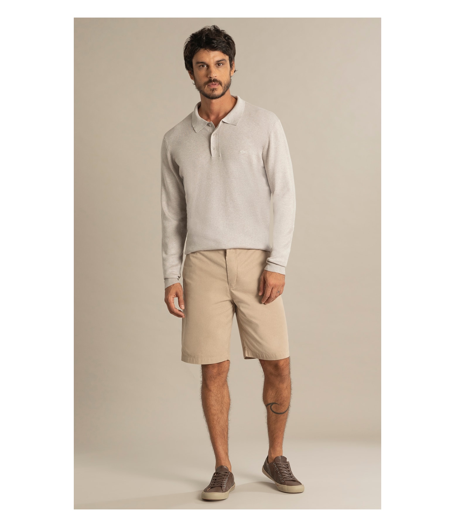 Bermuda Chino Reta New Husk