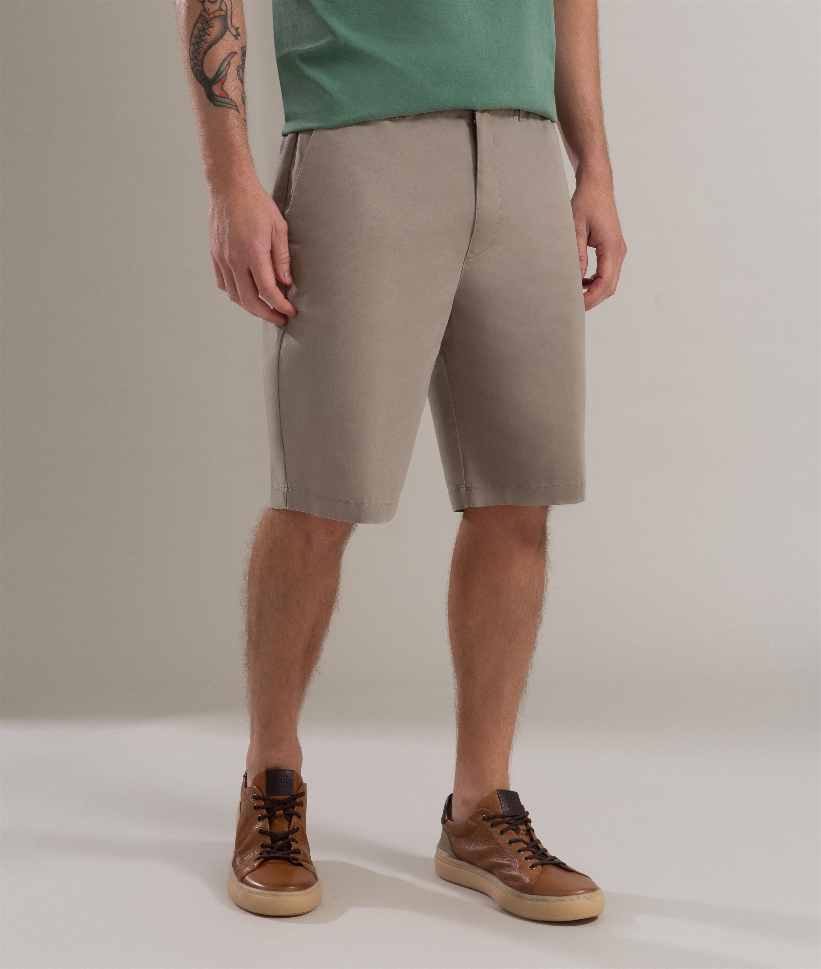 Bermuda Chino Reta New Verde Escuro