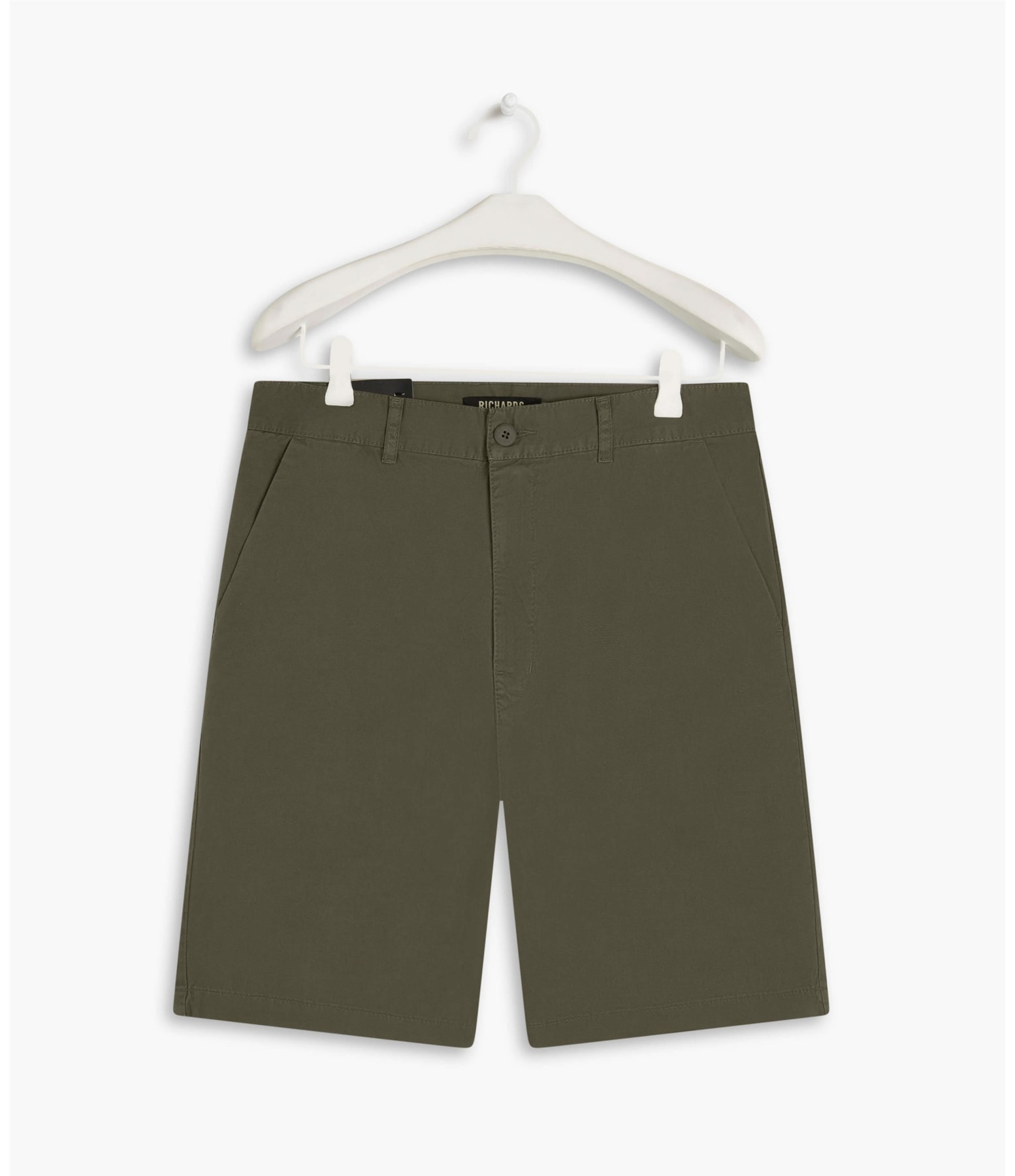 Bermuda Chino Reta New Verde Escuro