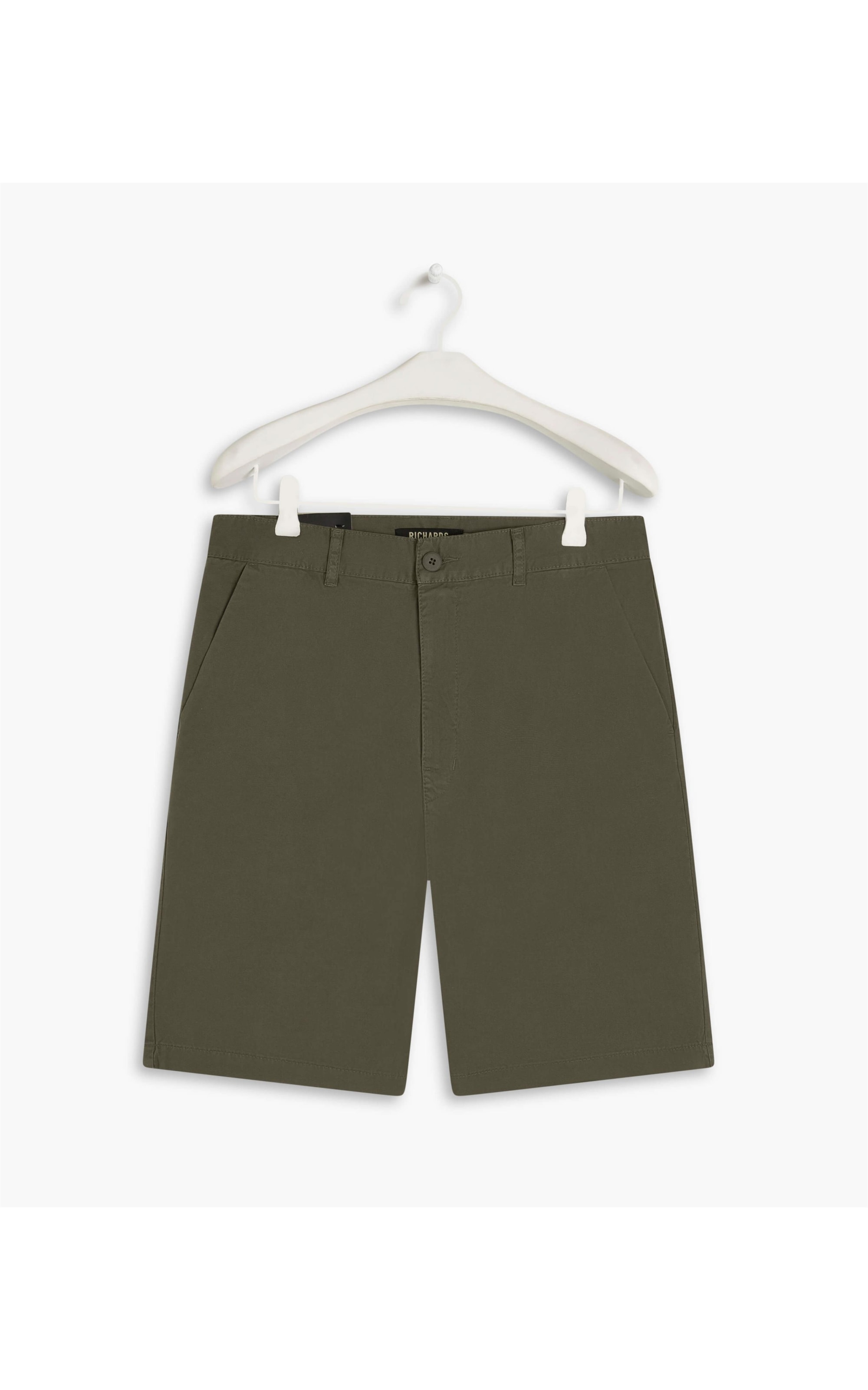 Bermuda Chino Reta New Verde Escuro