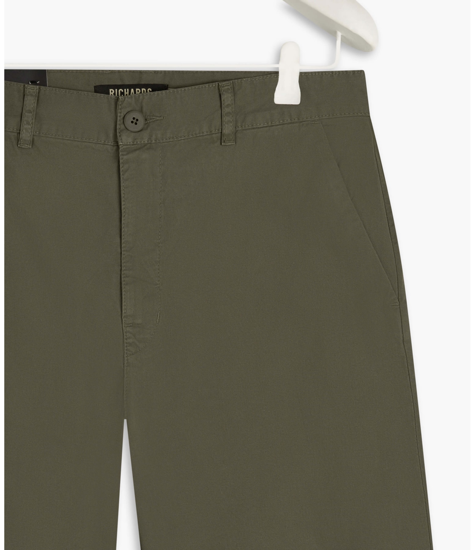 Bermuda Chino Reta New Verde Escuro
