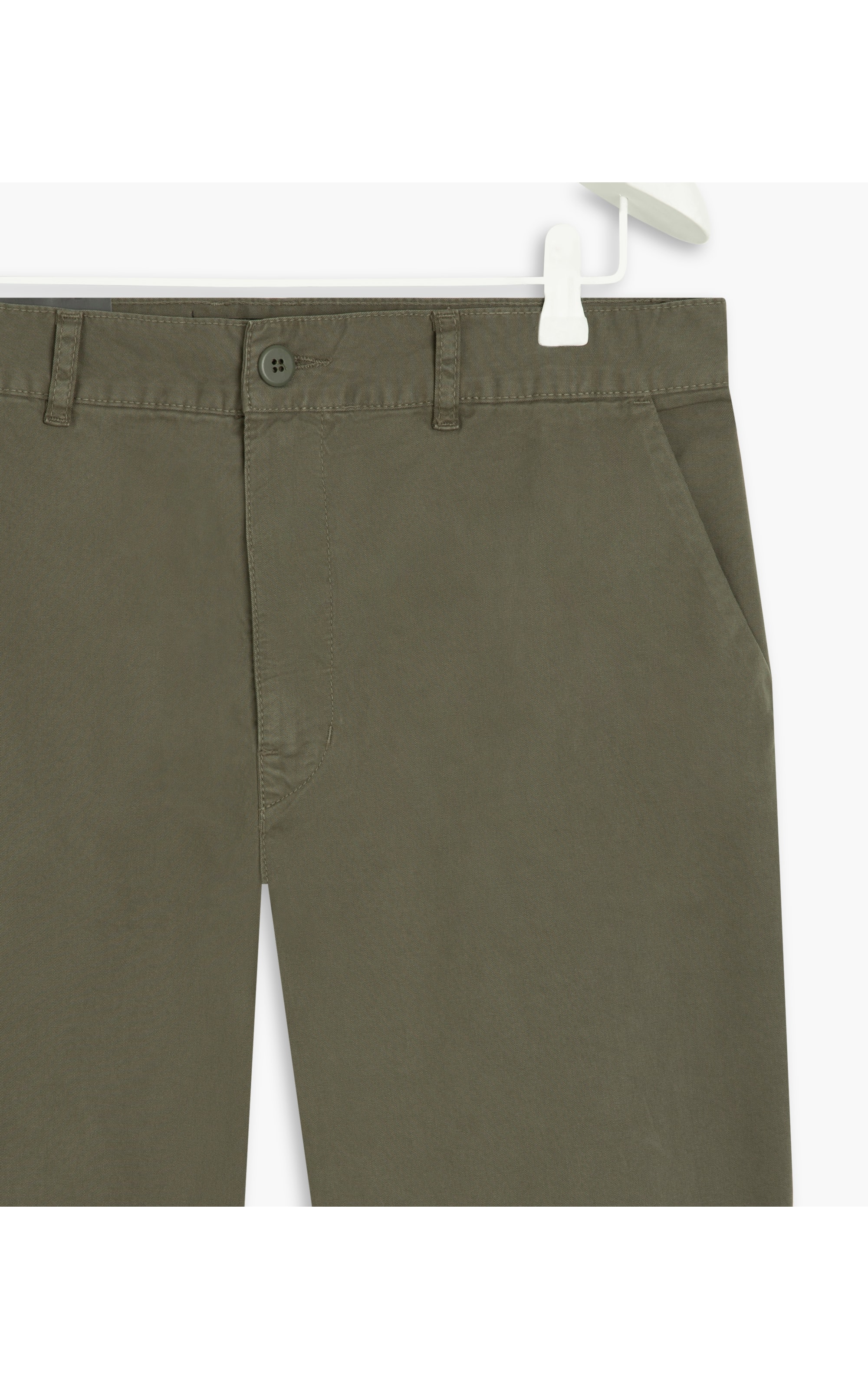 Bermuda Chino Reta New Verde Escuro