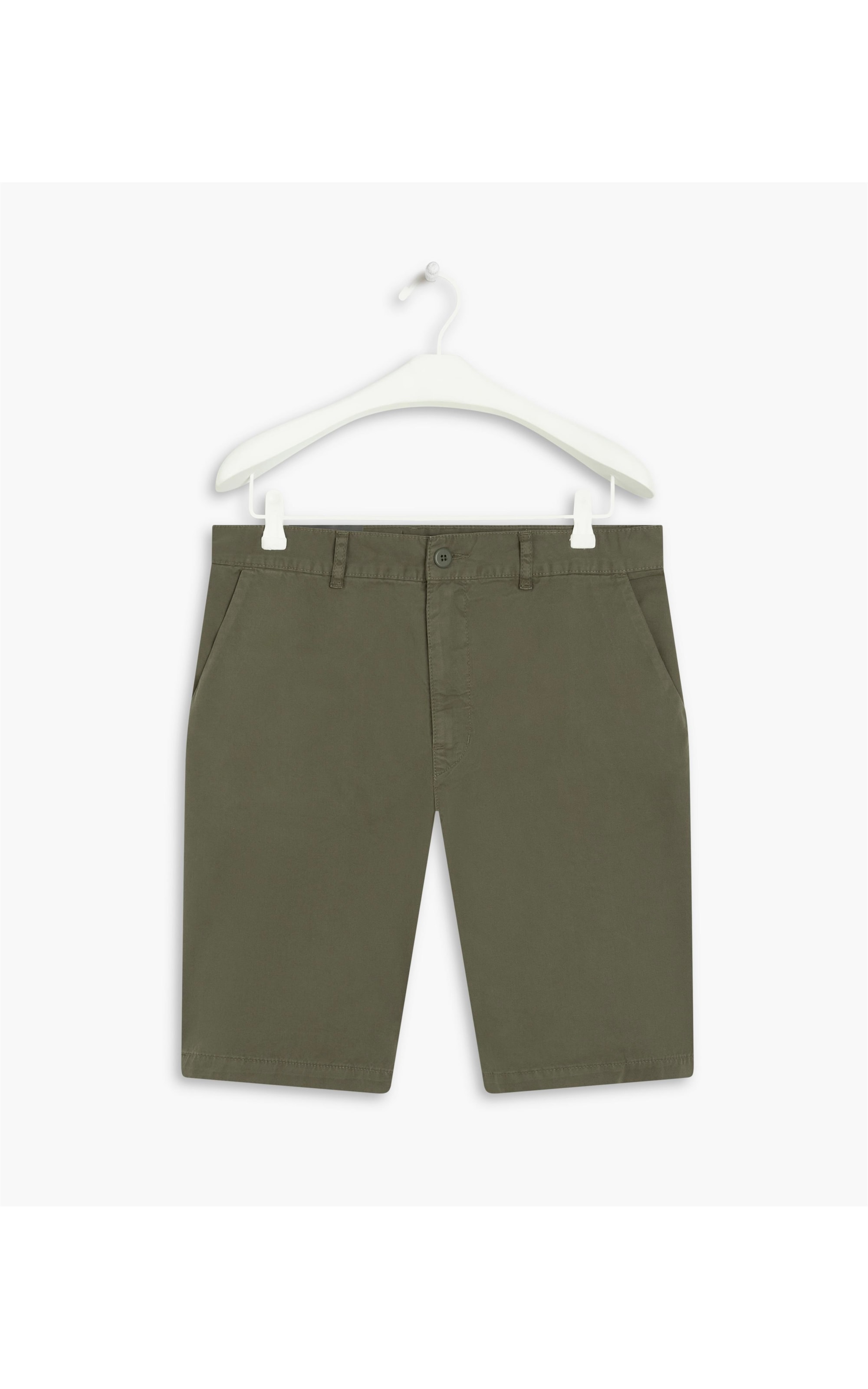 Bermuda Chino Reta New Verde Escuro