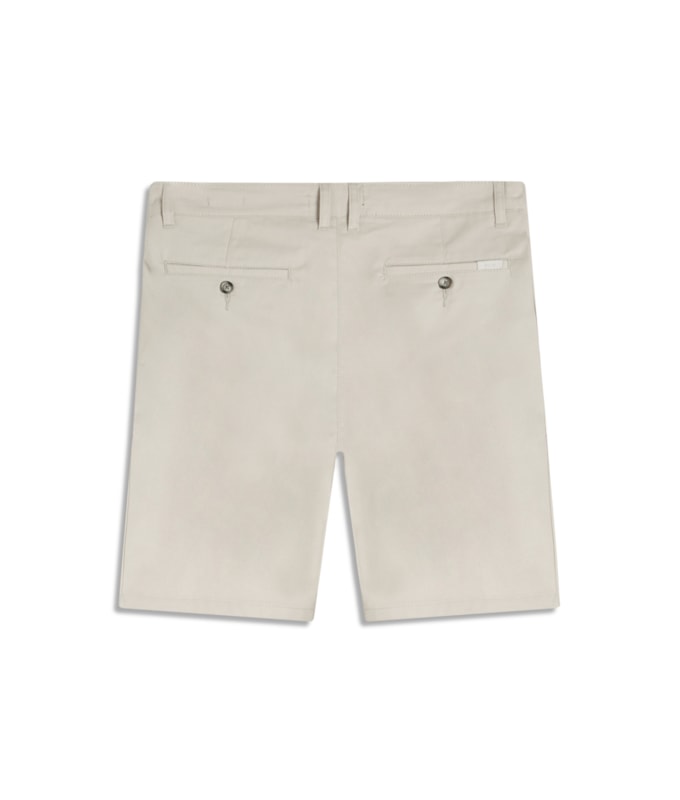 Bermuda Chino Reta Pd Classic Silver