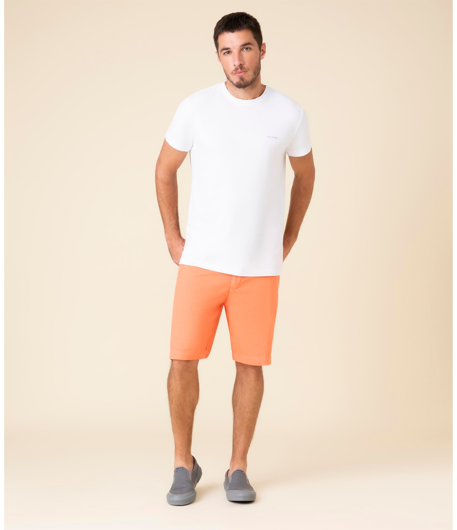 Bermuda Chino Salmao _ V22