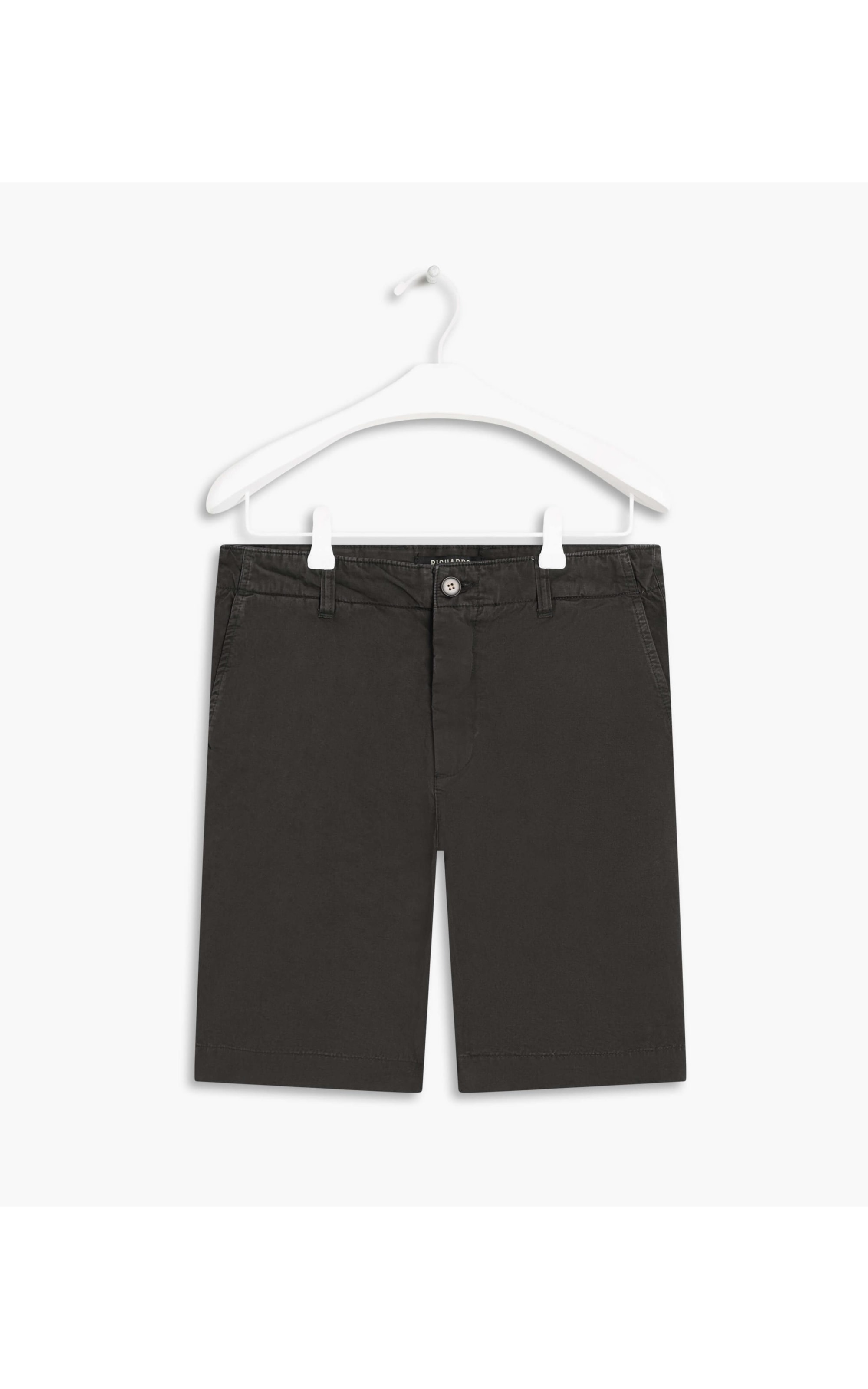 Bermuda Chino Soft Touch Grafite