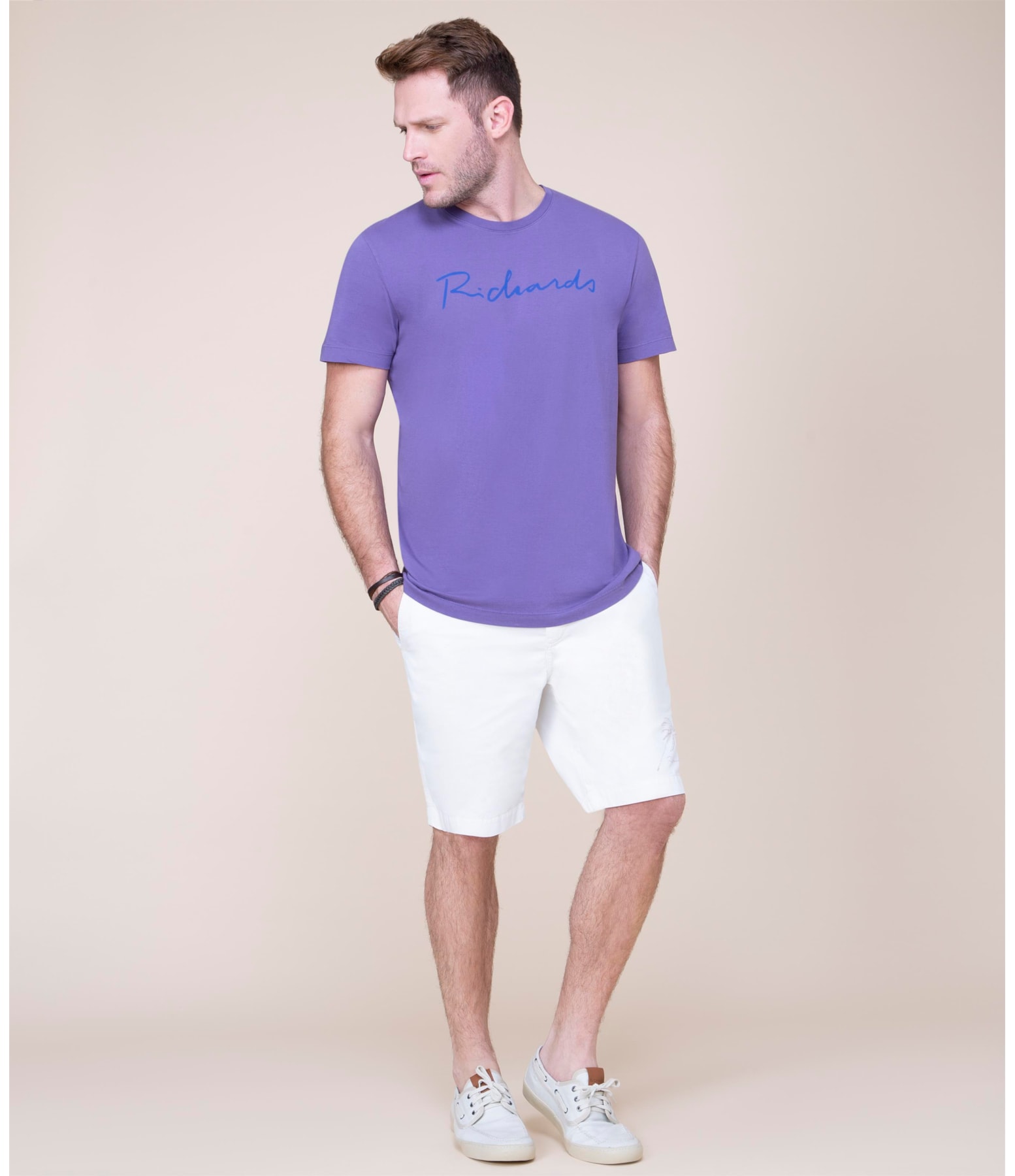 Bermuda Chino Sunset Off White