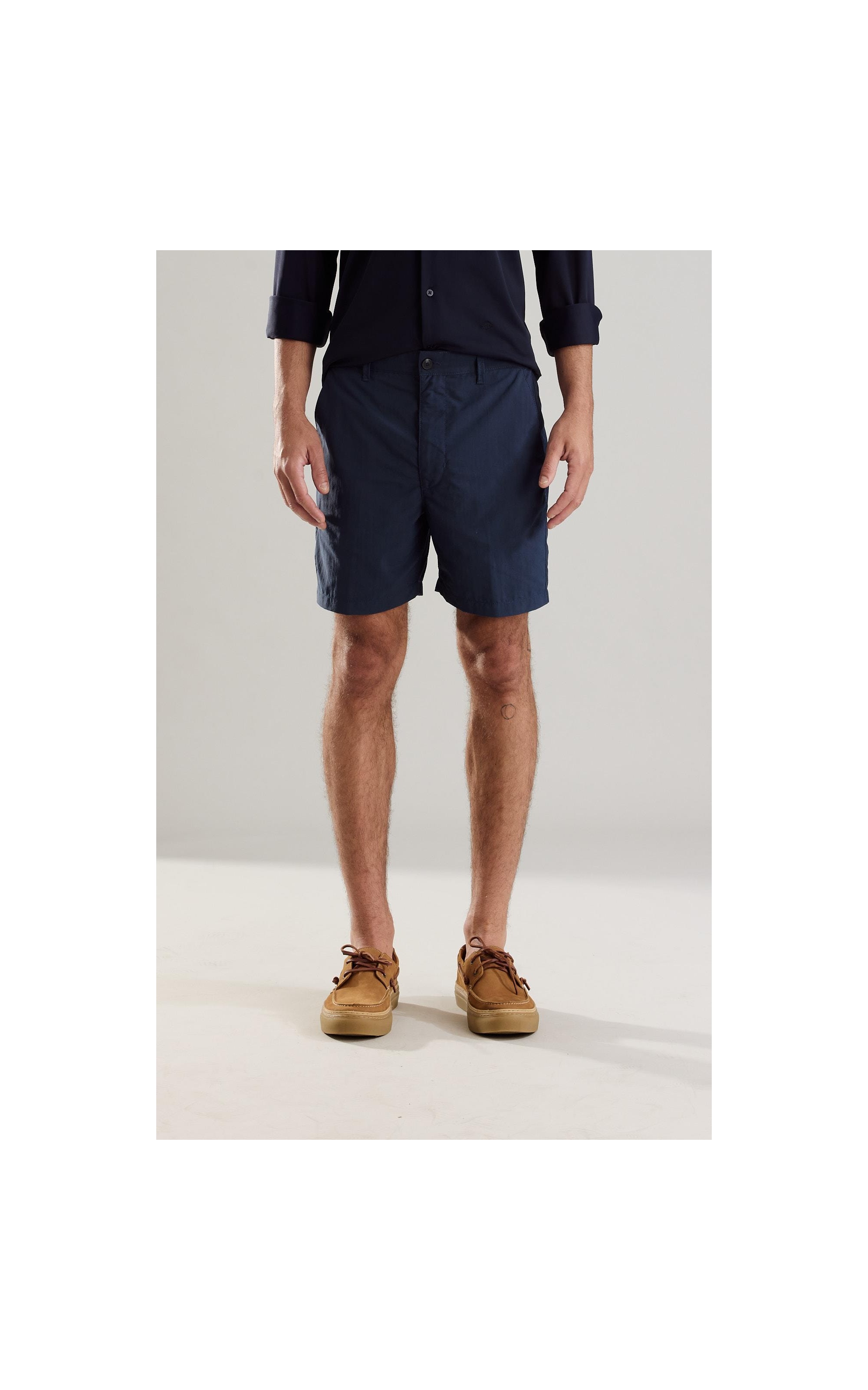 Bermuda Chino Tecno Waltel Dark Navy
