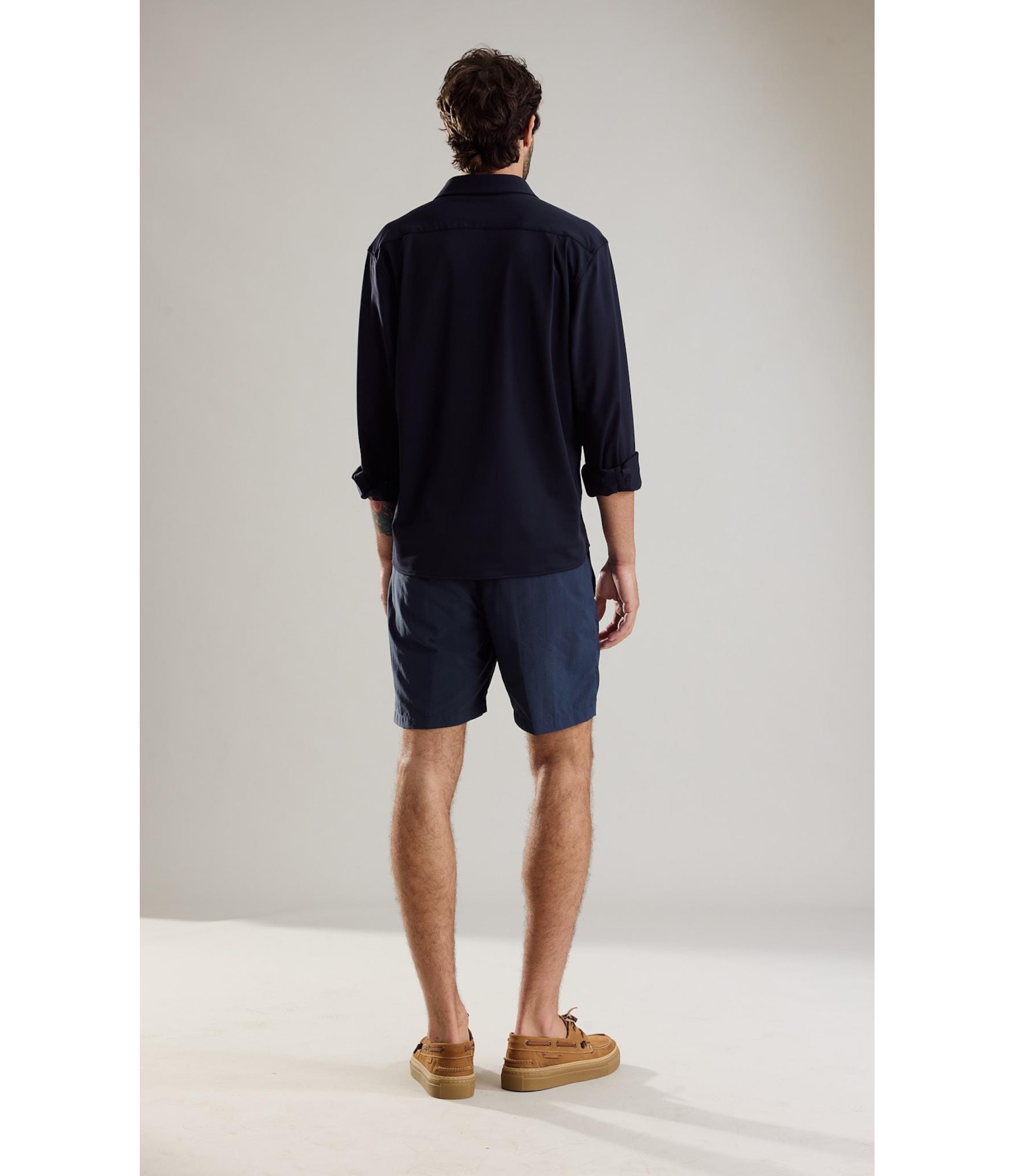 Bermuda Chino Tecno Waltel Dark Navy