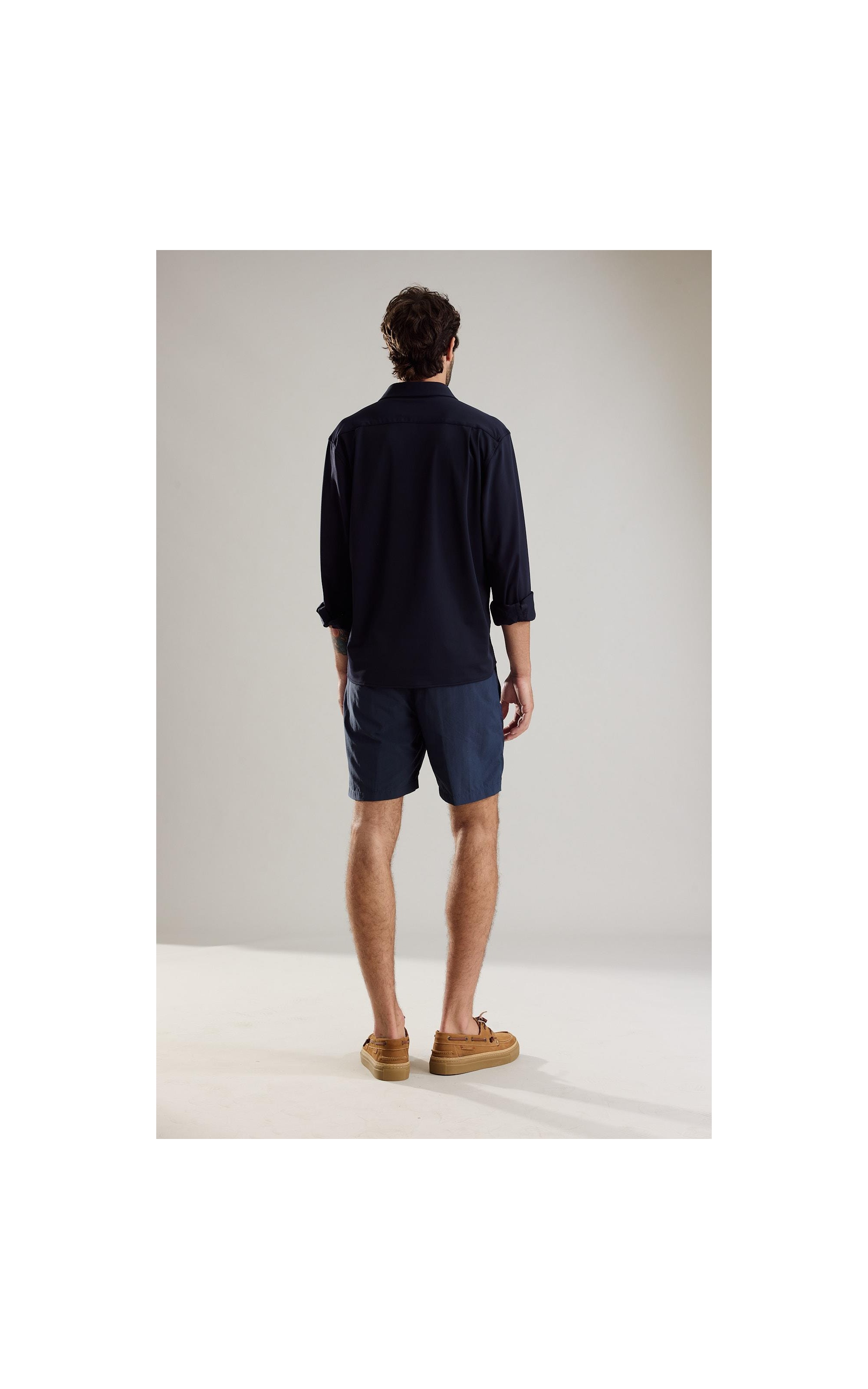 Bermuda Chino Tecno Waltel Dark Navy