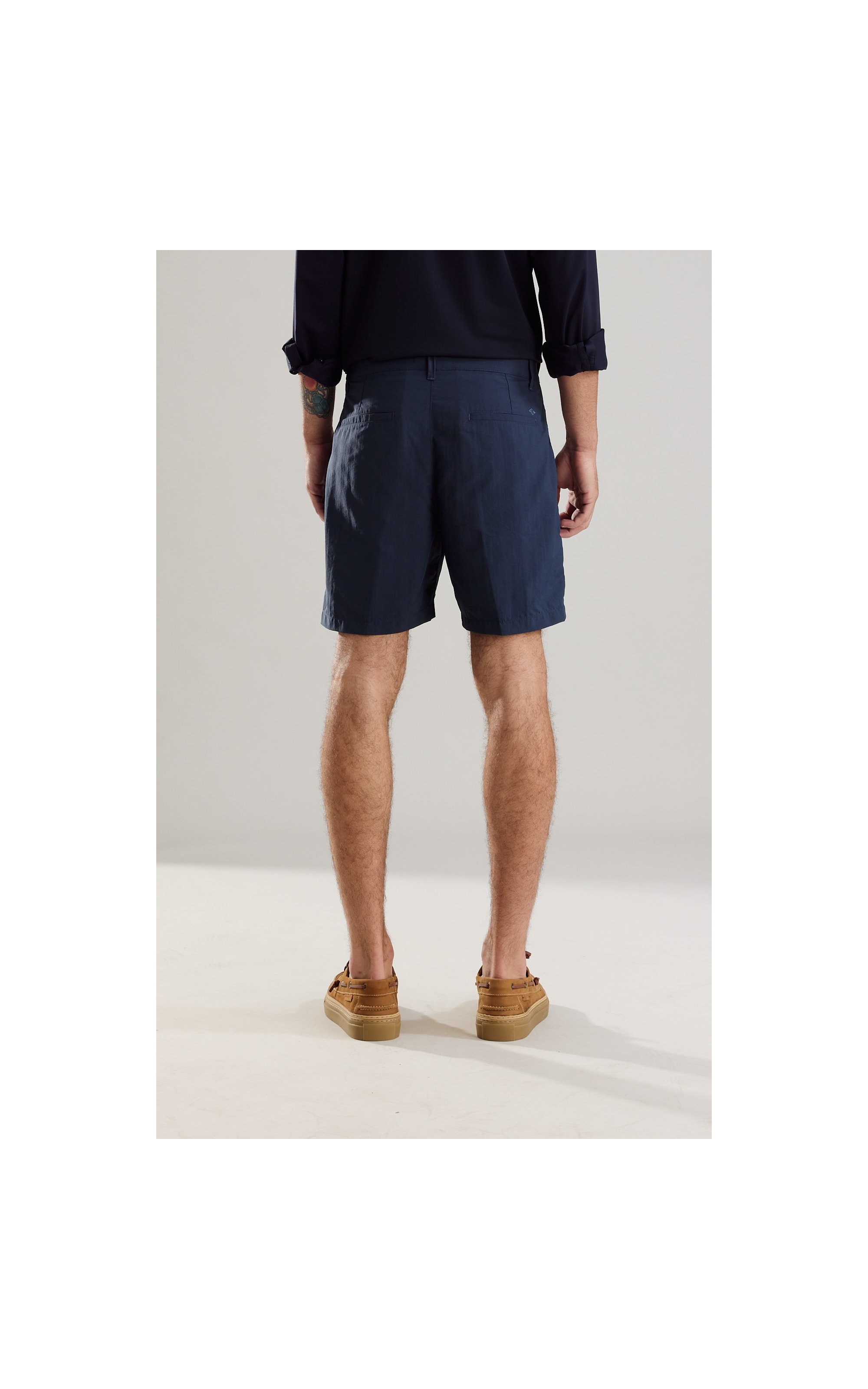 Bermuda Chino Tecno Waltel Dark Navy