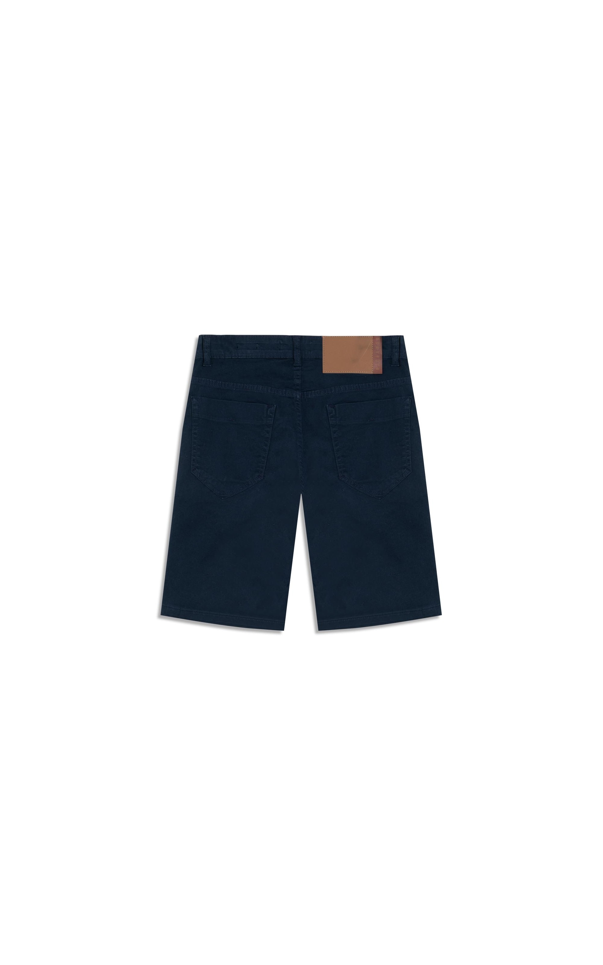 Bermuda Chino Vmp Piece Dye Hibrida Dark Navy
