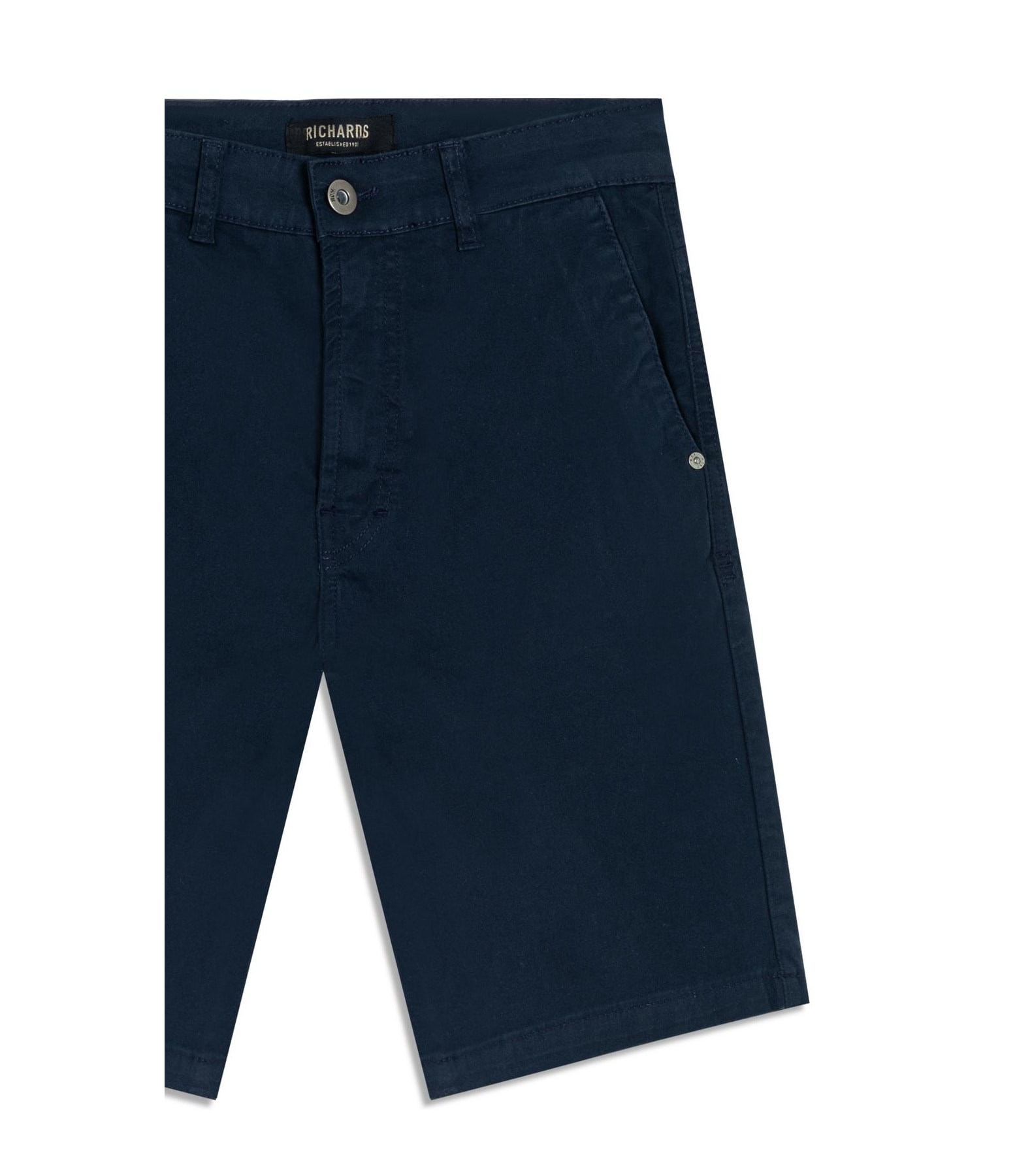 Bermuda Chino Vmp Piece Dye Hibrida Dark Navy
