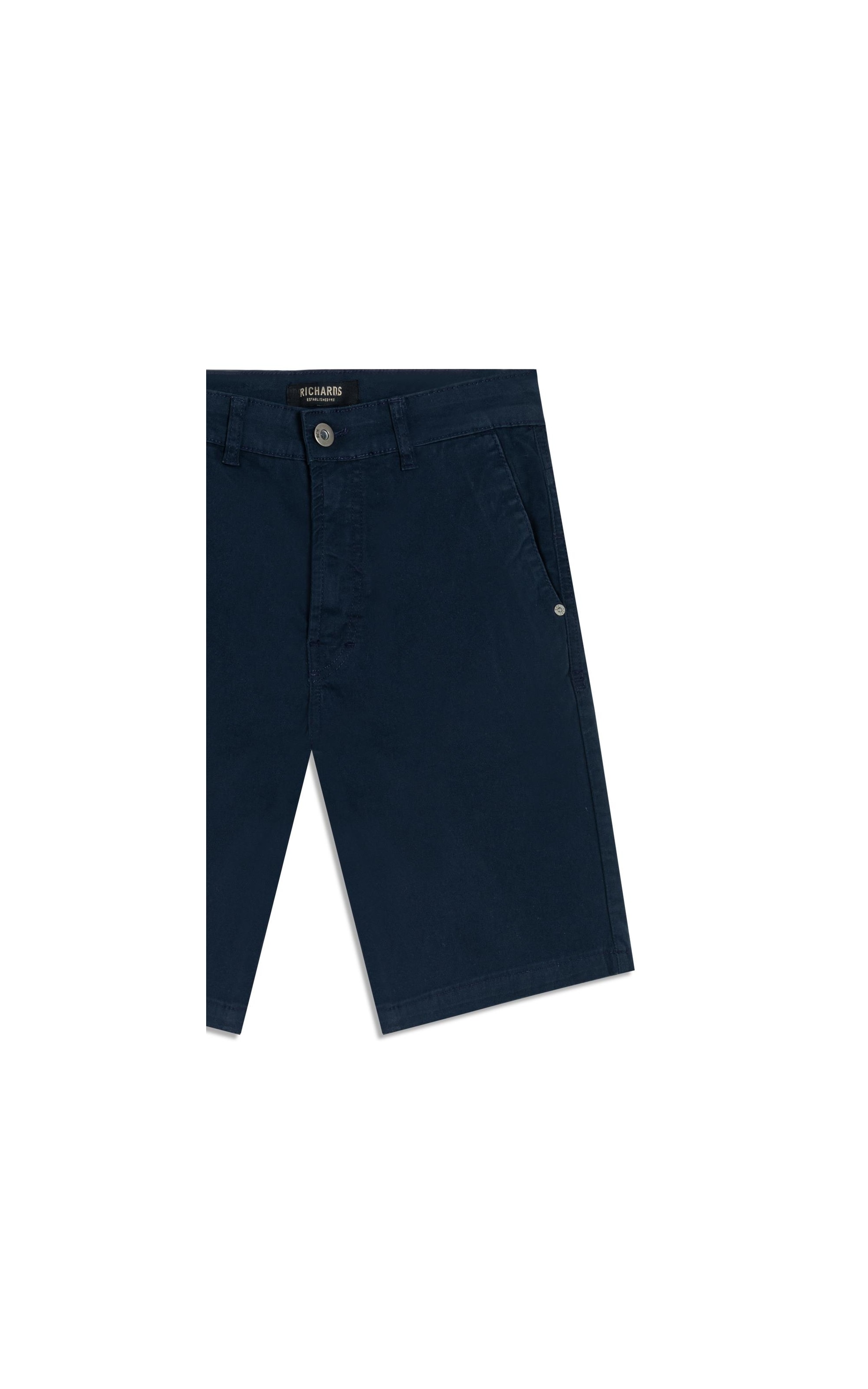 Bermuda Chino Vmp Piece Dye Hibrida Dark Navy