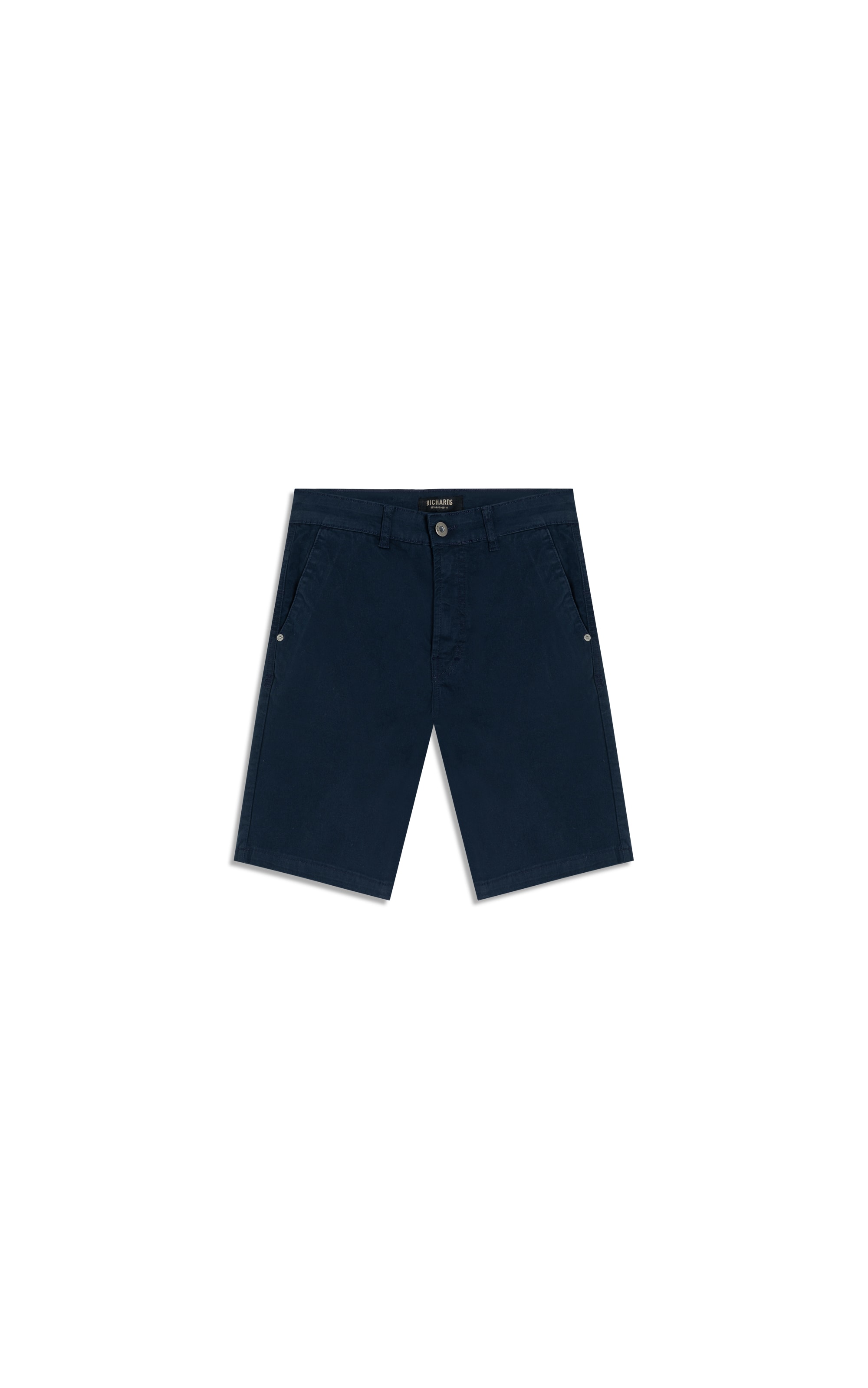 Bermuda Chino Vmp Piece Dye Hibrida Dark Navy