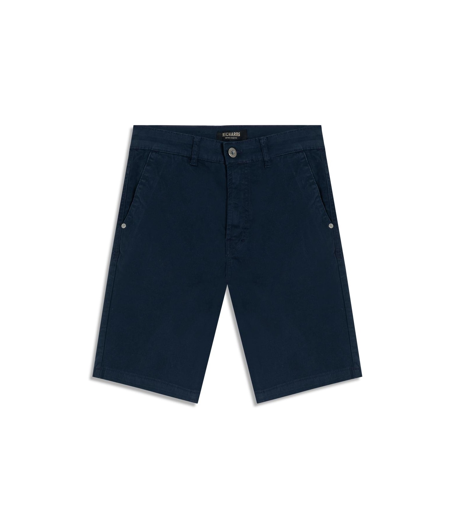 Bermuda Chino Vmp Piece Dye Hibrida Dark Navy
