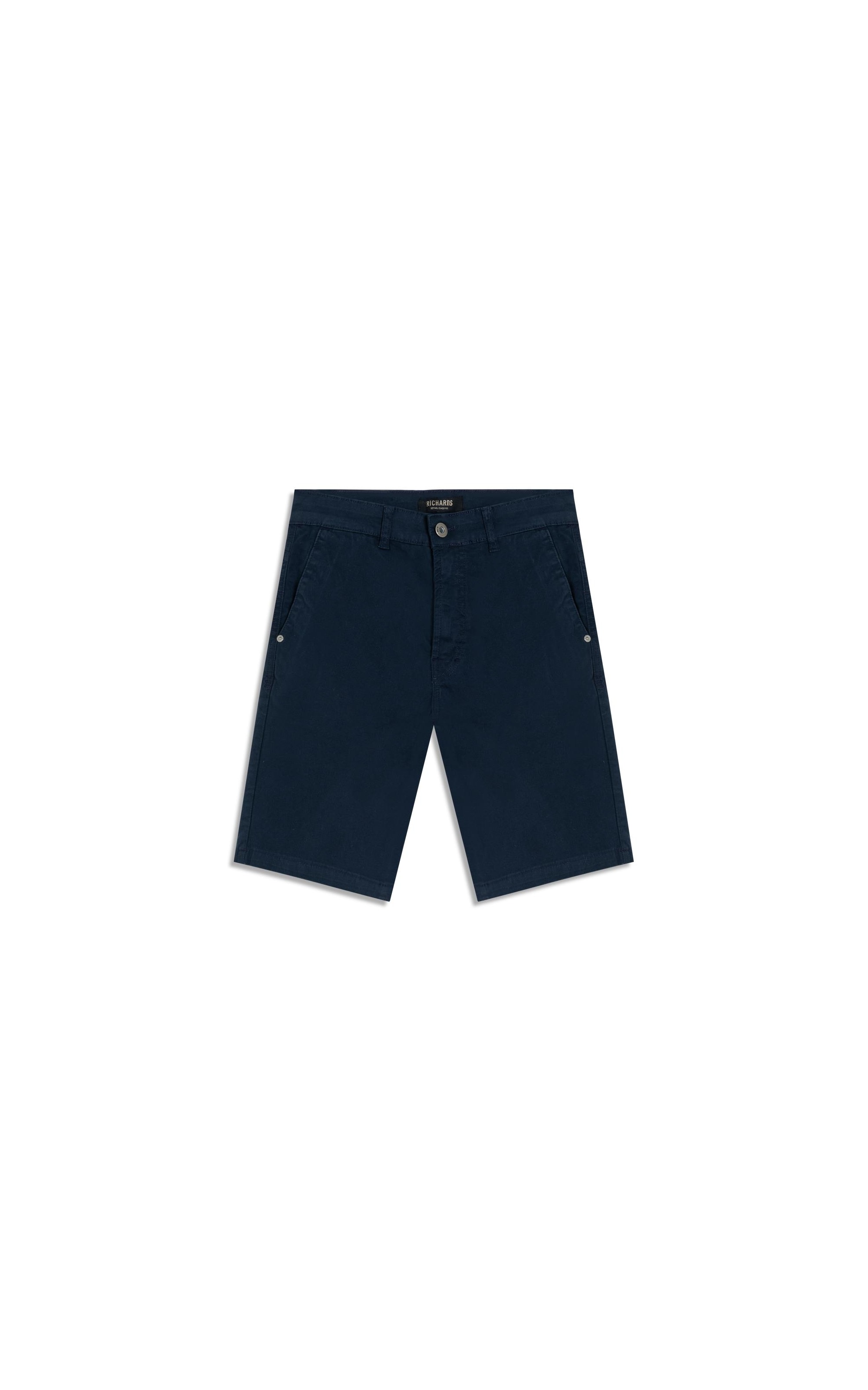 Bermuda Chino Vmp Piece Dye Hibrida Dark Navy