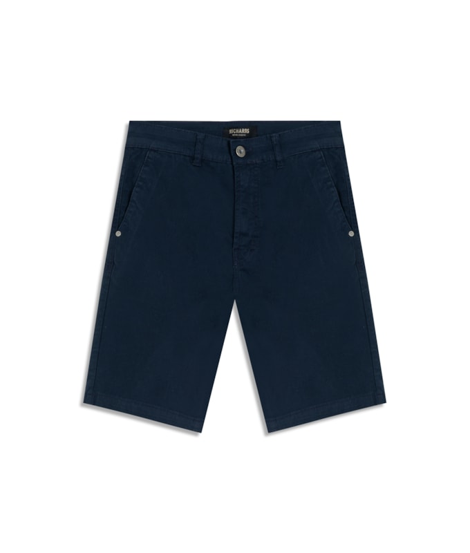 Bermuda Chino Vmp Piece Dye Hibrida Dark Navy
