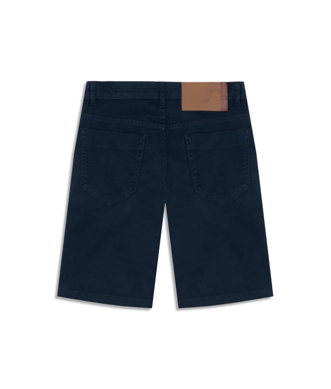 Bermuda Chino Vmp Piece Dye Hibrida Dark Navy