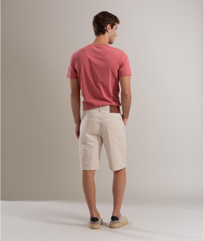 Bermuda Chino Vmp Piece Dye Hibrida Sandy