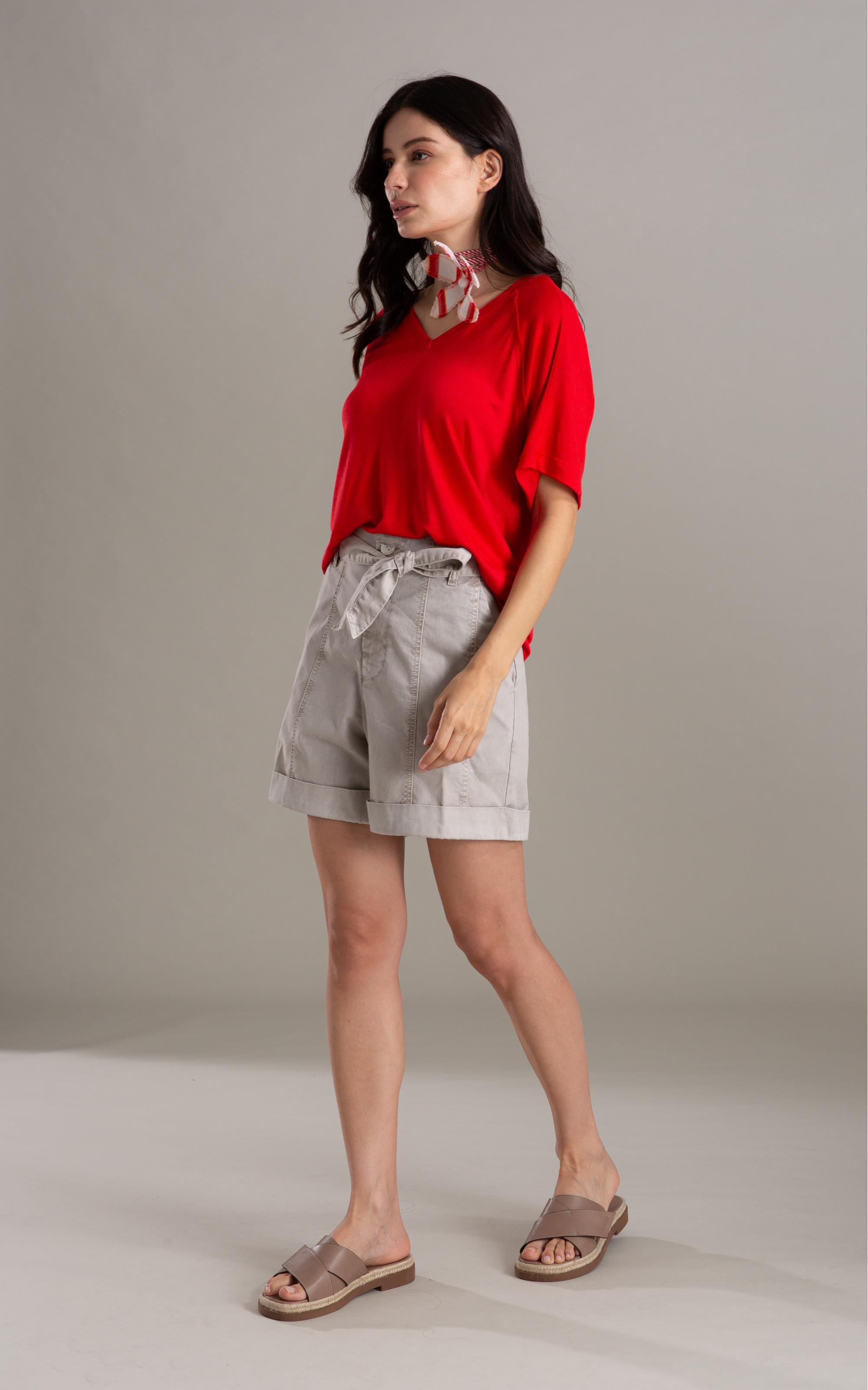 Bermuda Clochard Faixa Silver