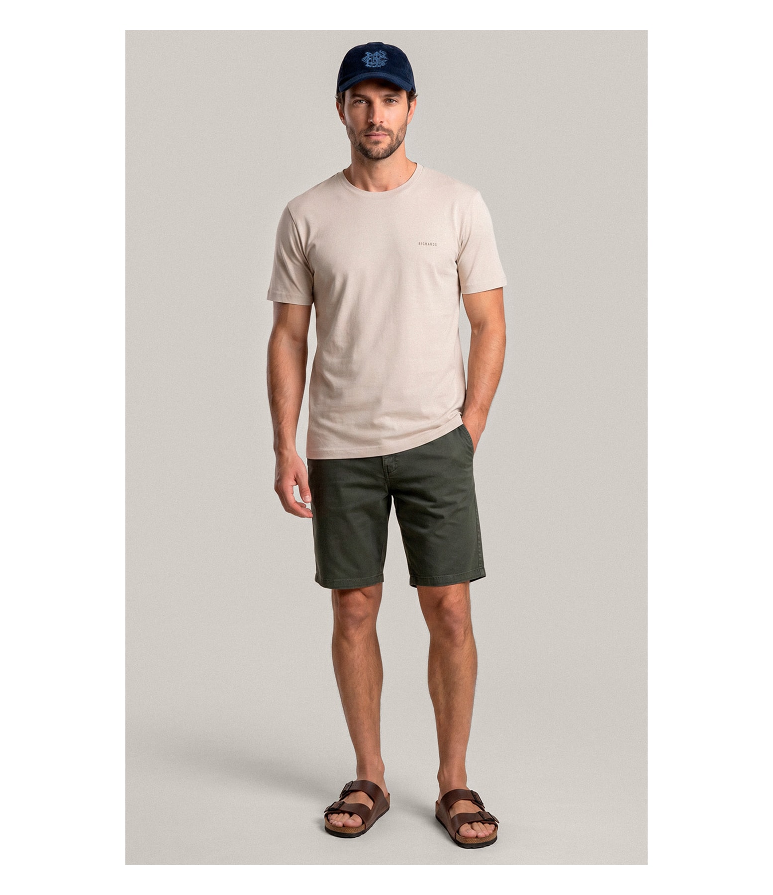 Bermuda Color Twill Floresta