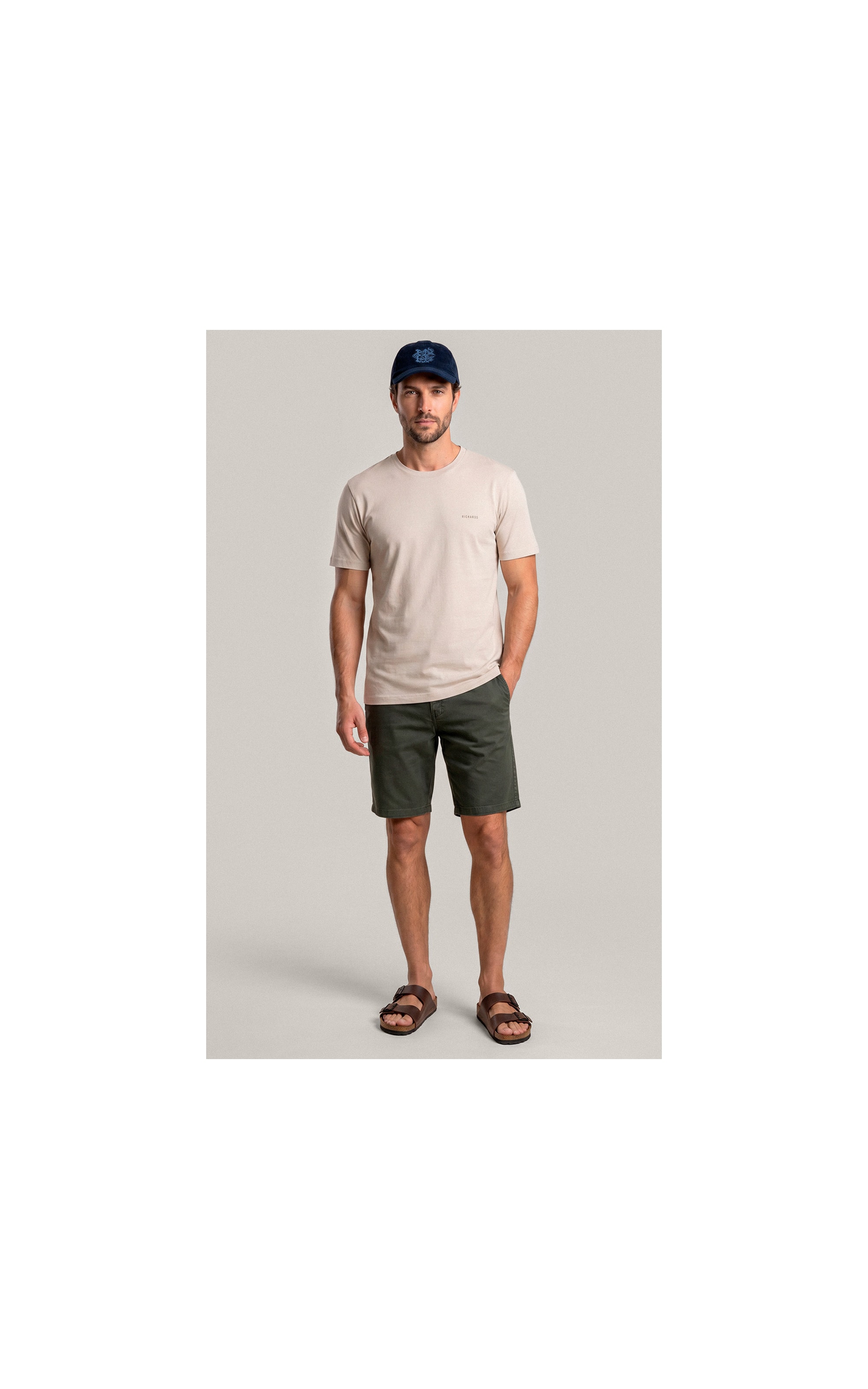 Bermuda Color Twill Floresta