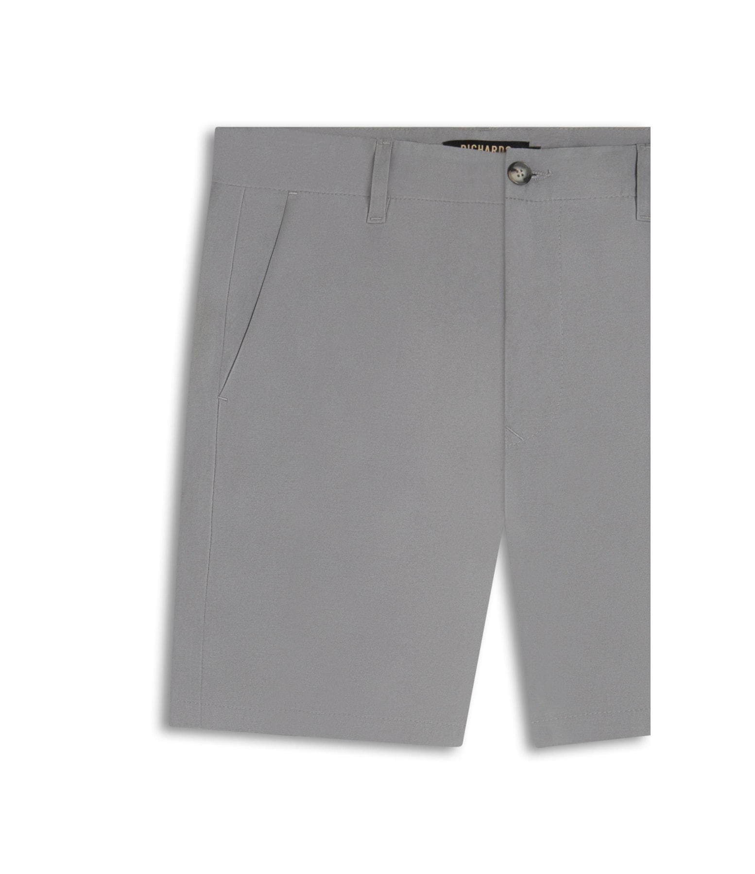 Bermuda Dominique Classic Cinza Claro