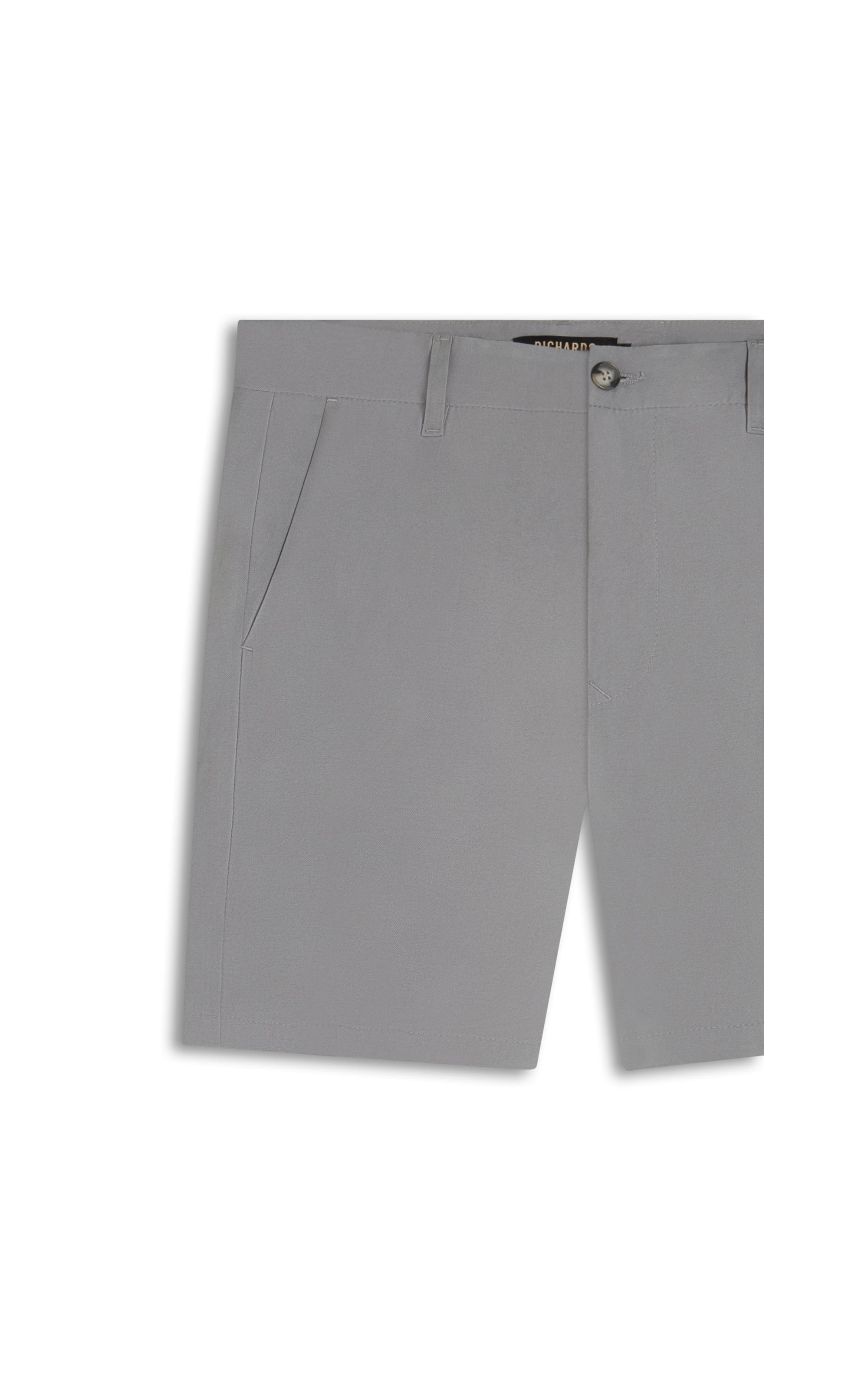Bermuda Dominique Classic Cinza Claro