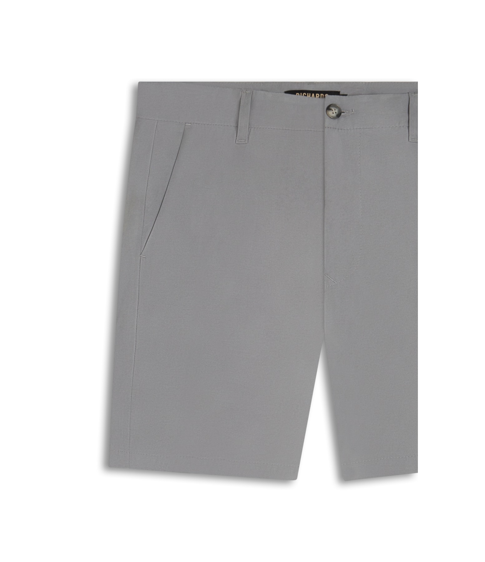 Bermuda Dominique Classic Cinza Claro