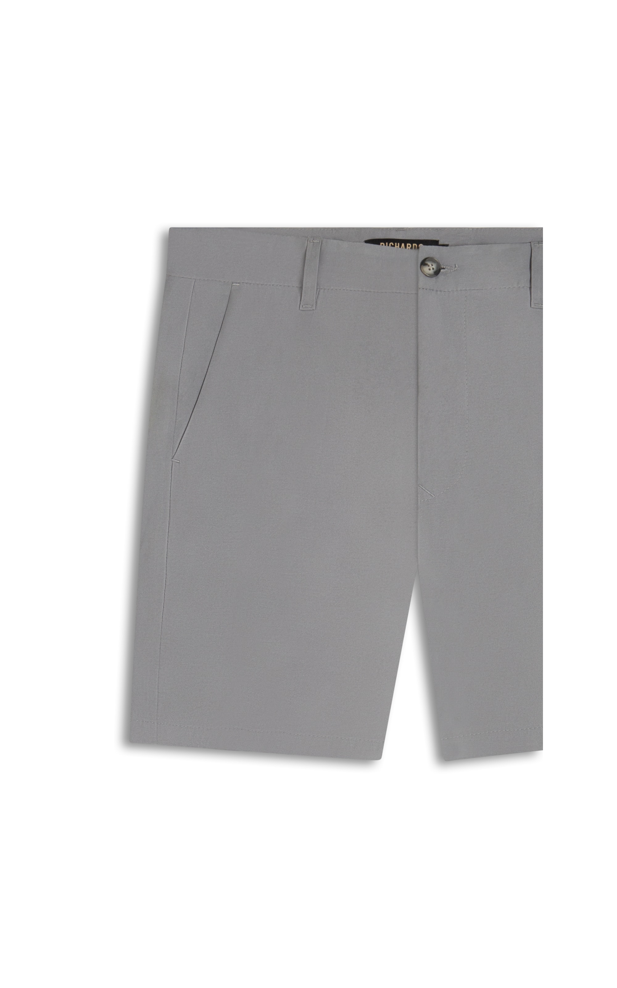 Bermuda Dominique Classic Cinza Claro