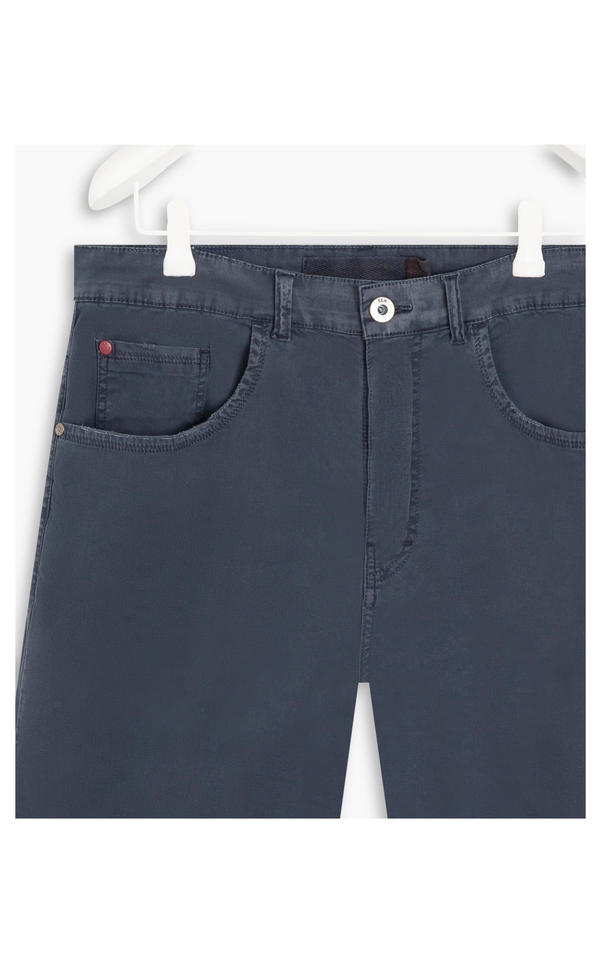 Bermuda Five Pockets Canvas Marinho