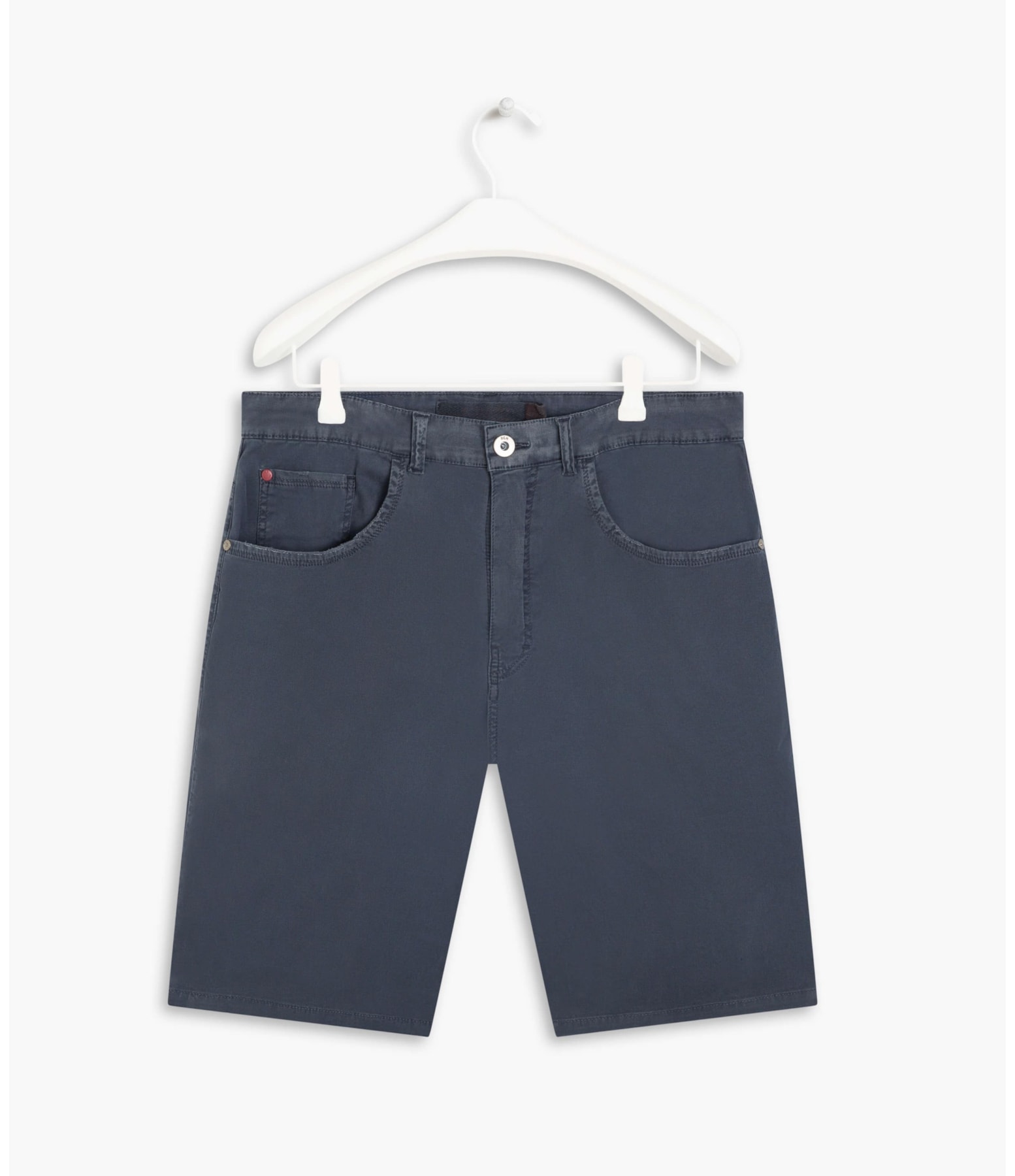 Bermuda Five Pockets Canvas Marinho