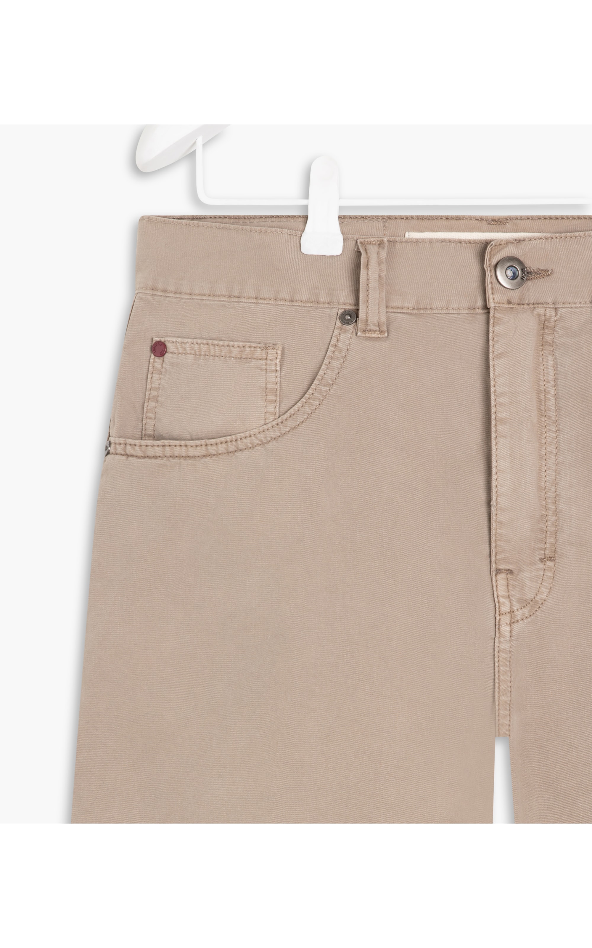 Bermuda Five Pockets Cinza Medio