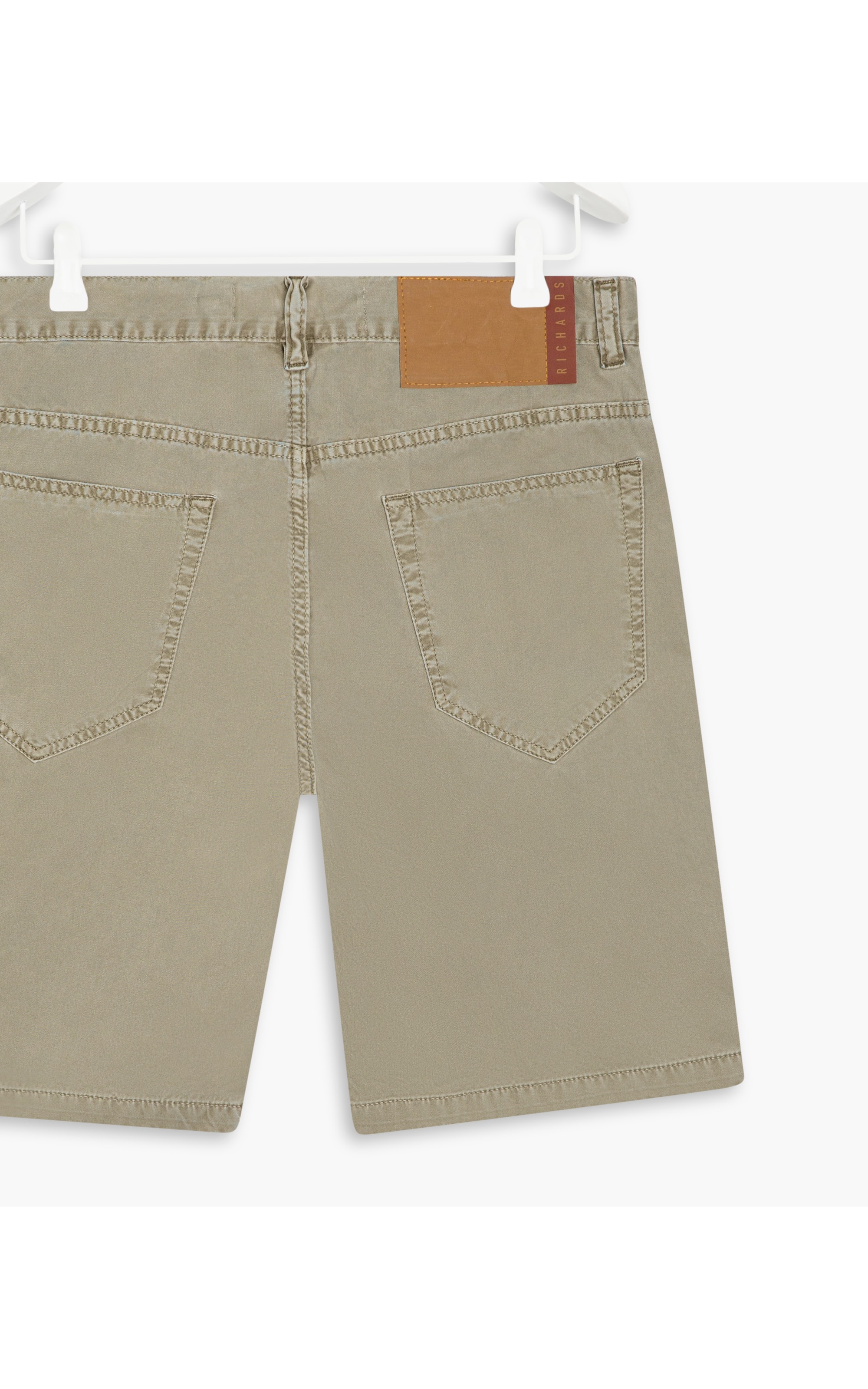 Bermuda Five Pockets Color Twill Caqui