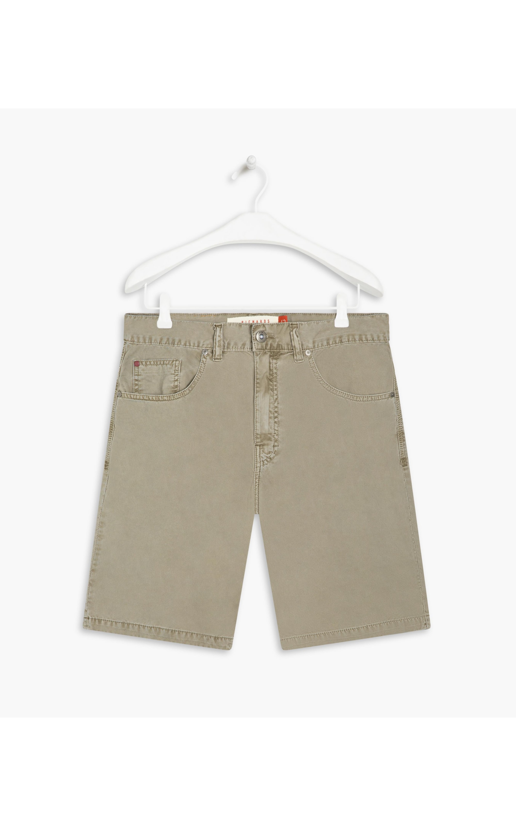 Bermuda Five Pockets Color Twill Caqui