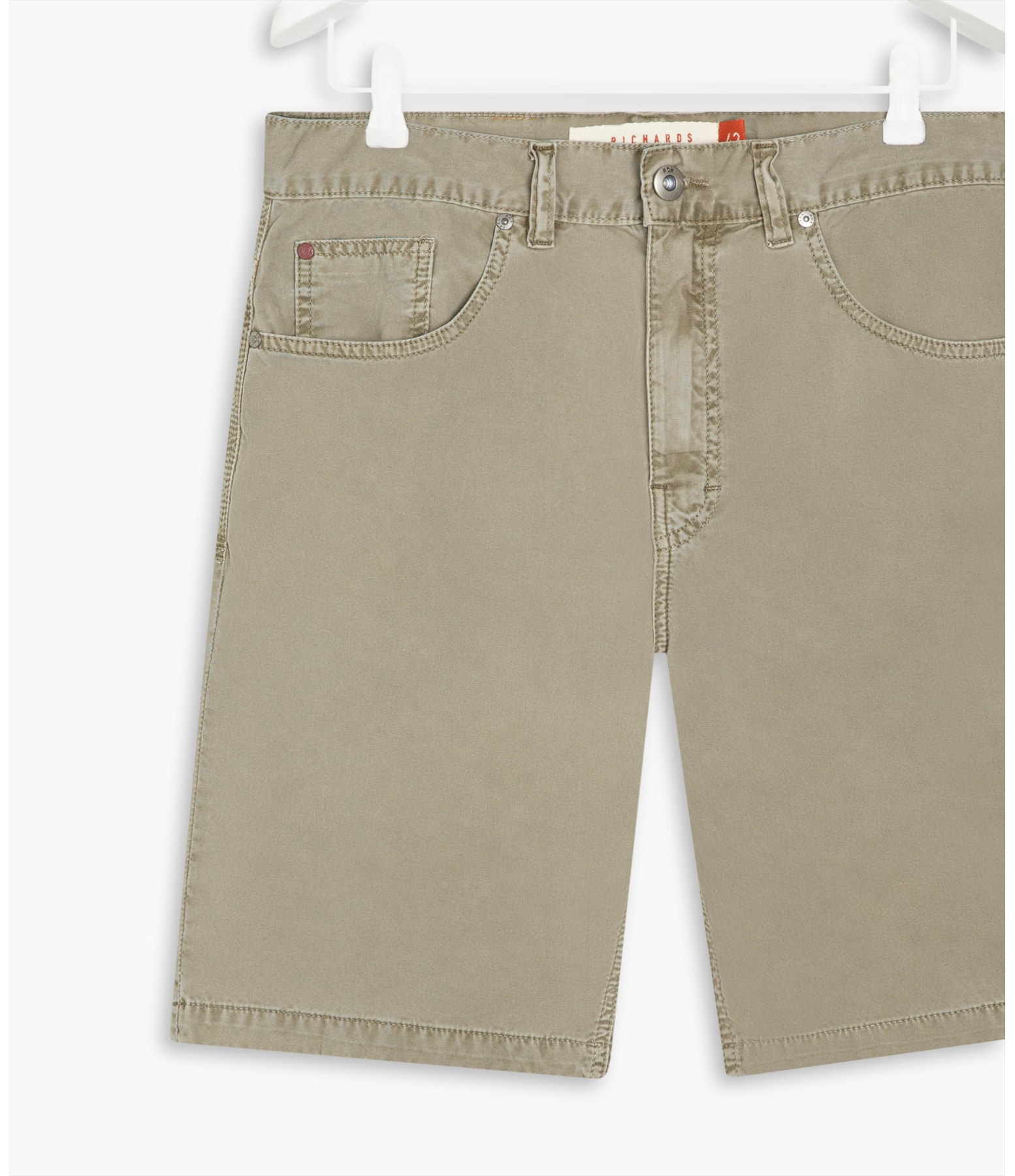 Bermuda Five Pockets Color Twill Caqui